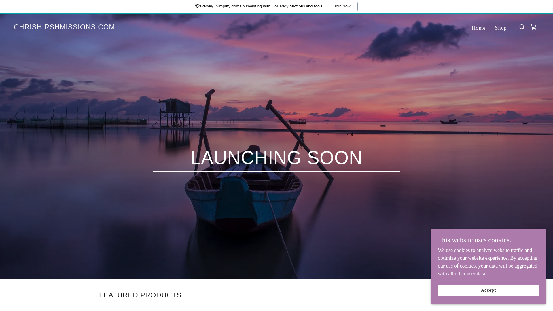website screenshot of https://chrishirshmissions.com/