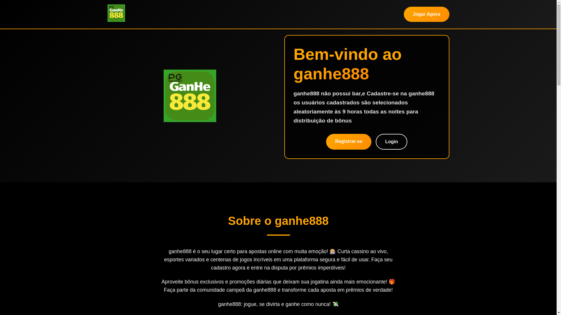 website screenshot of https://ganhe888top.com/