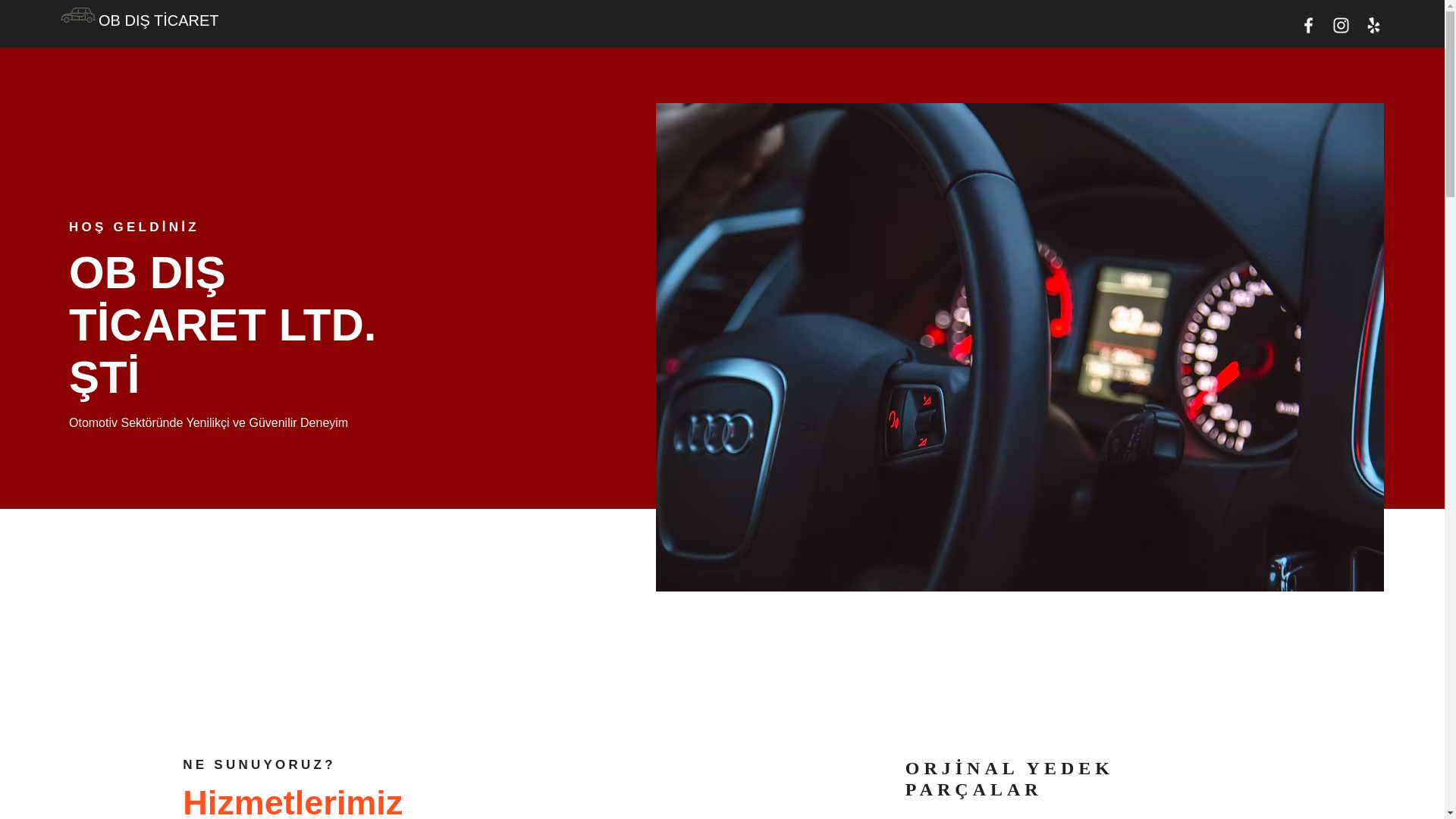website screenshot of https://xn--obarabayedekparcas-v0c.com/
