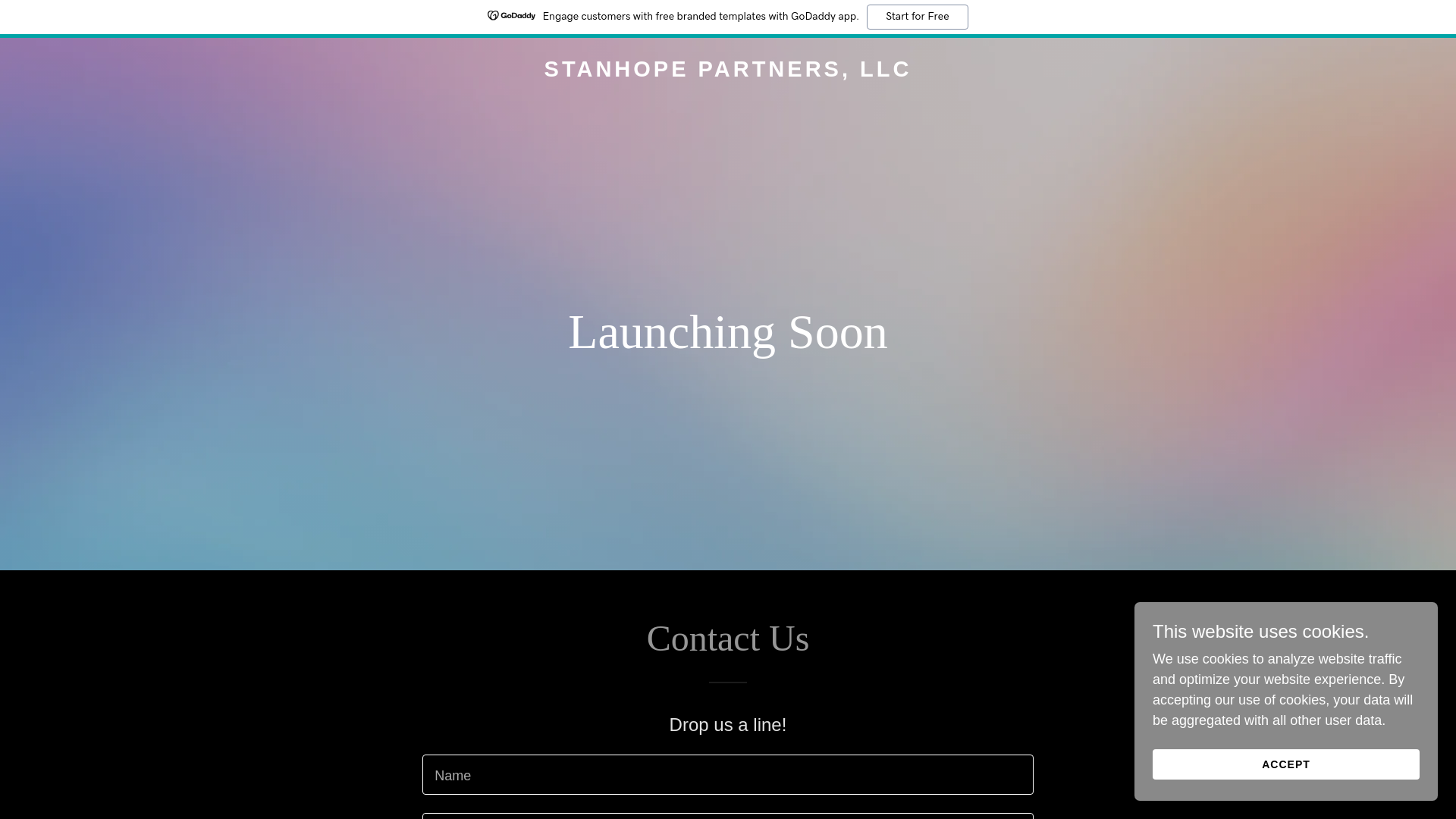 website screenshot of https://stanhopepartners.com/