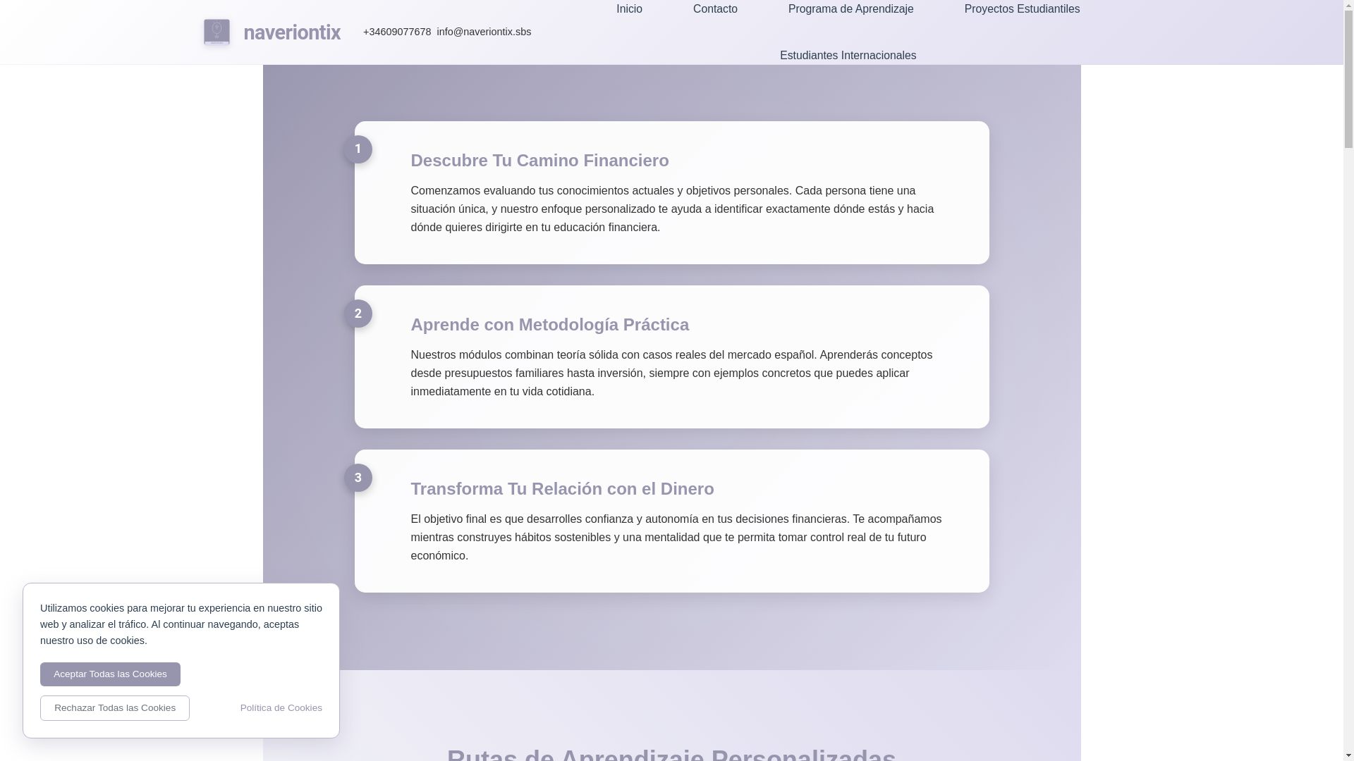 website screenshot of https://naveriontix.sbs/