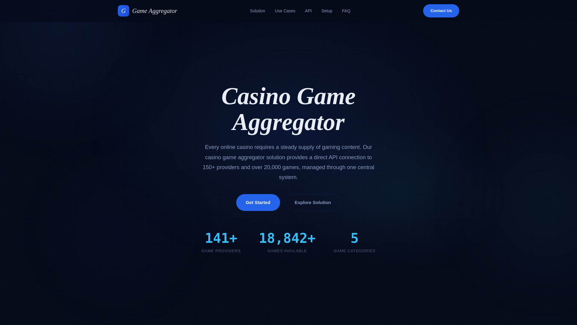 website screenshot of https://integration-platform-for-casino-games.org