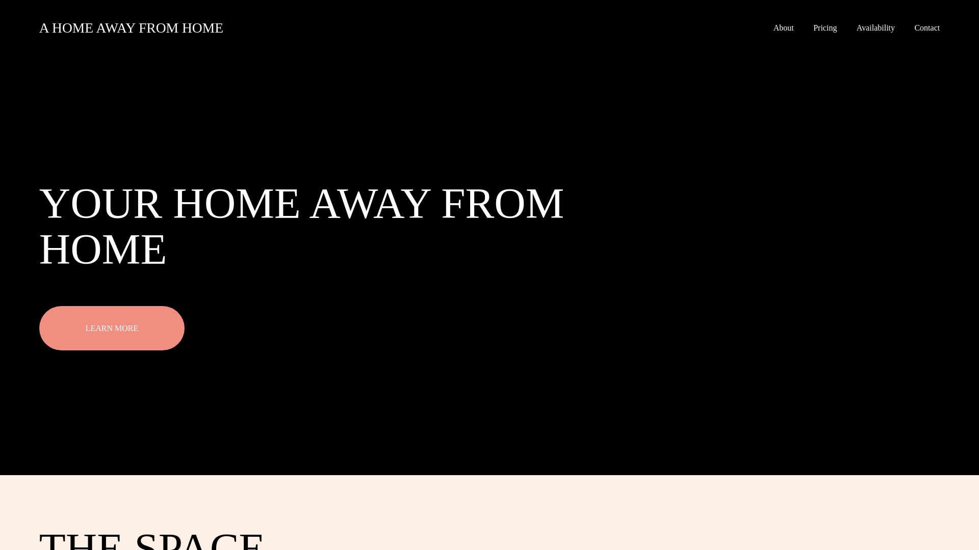 website screenshot of https://rentrockyridge.ca/