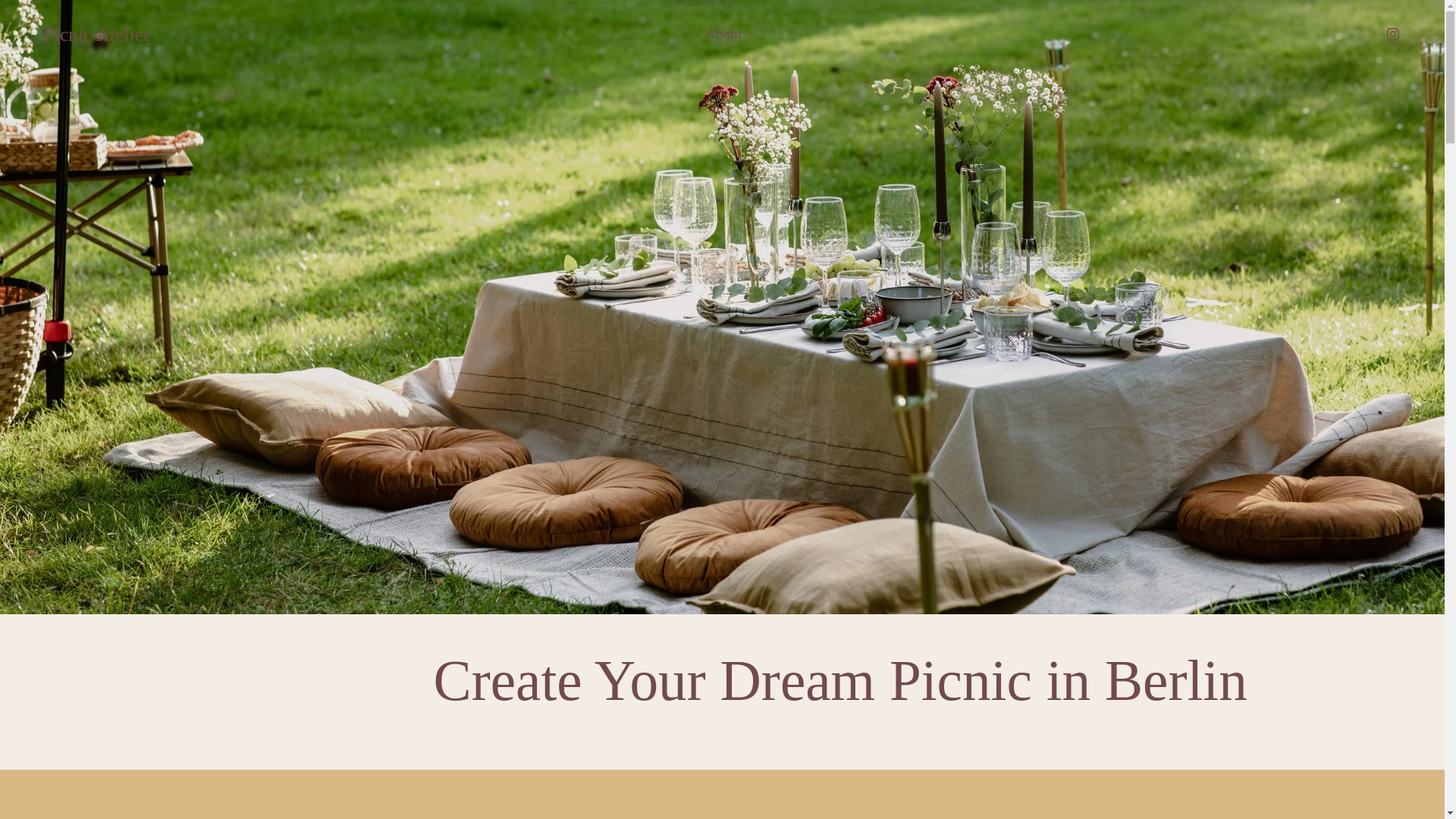 website screenshot of https://picnic-atelier.com/