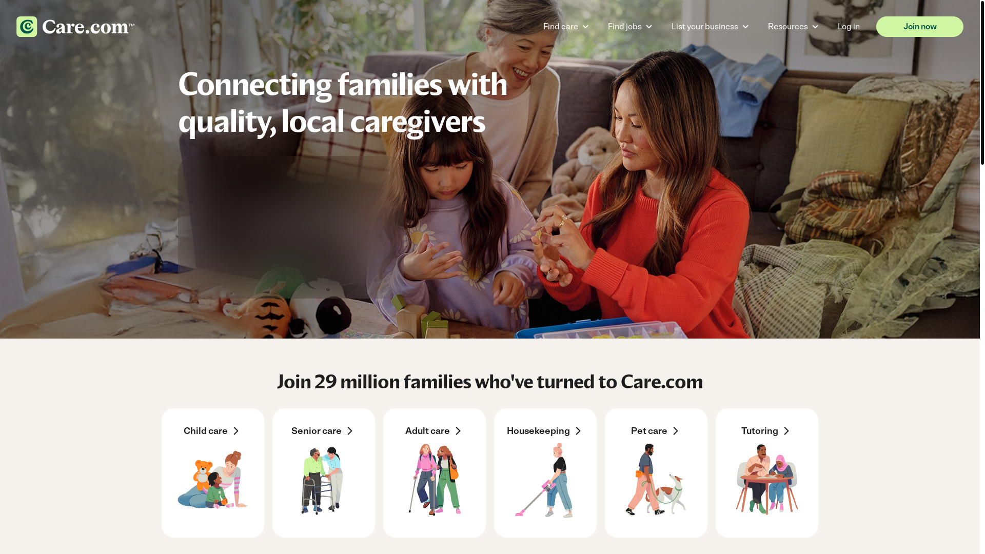 website screenshot of https://carearg.store/
