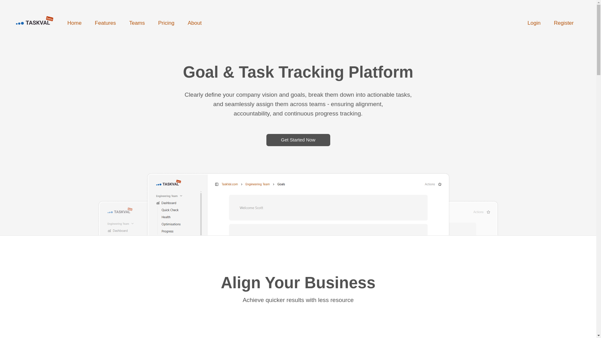 website screenshot of https://dev-scott-taskval-com.pages.dev/