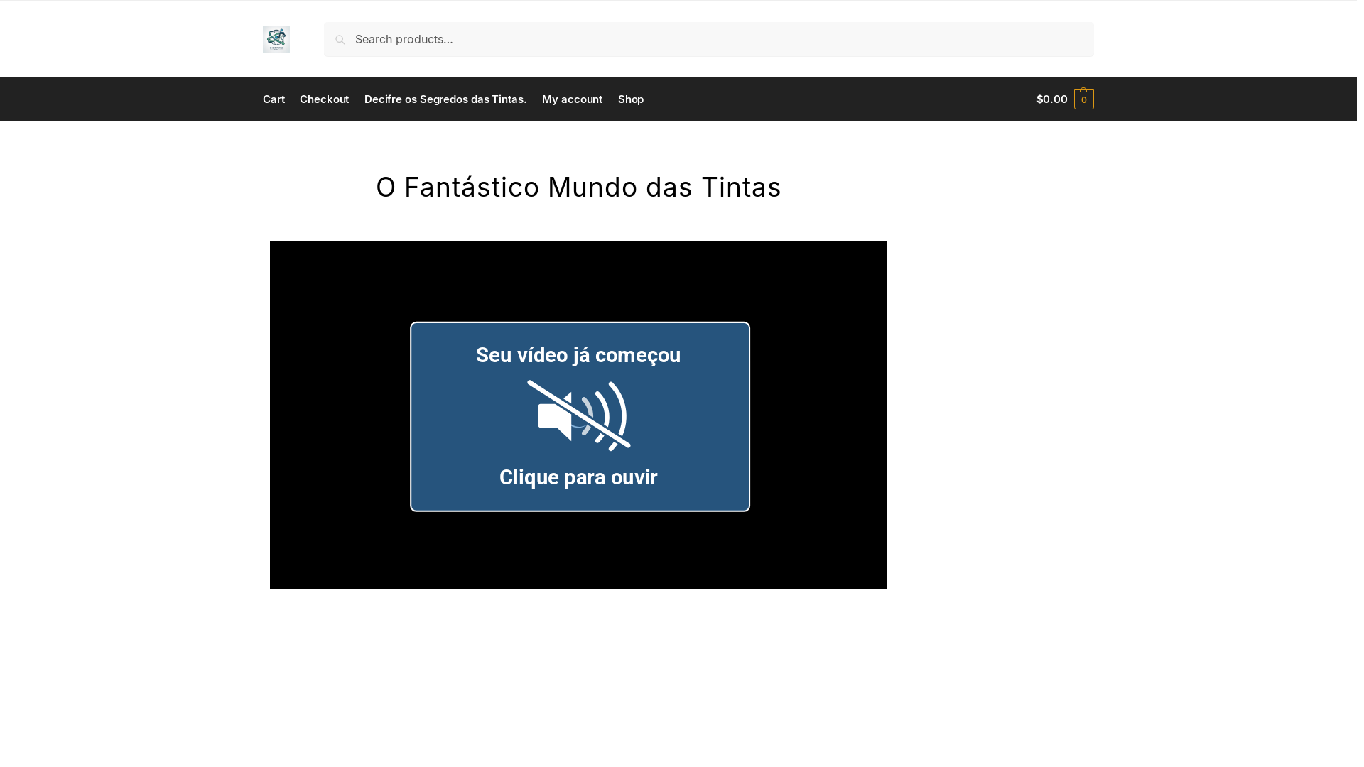 website screenshot of https://coracaoprospero.site/
