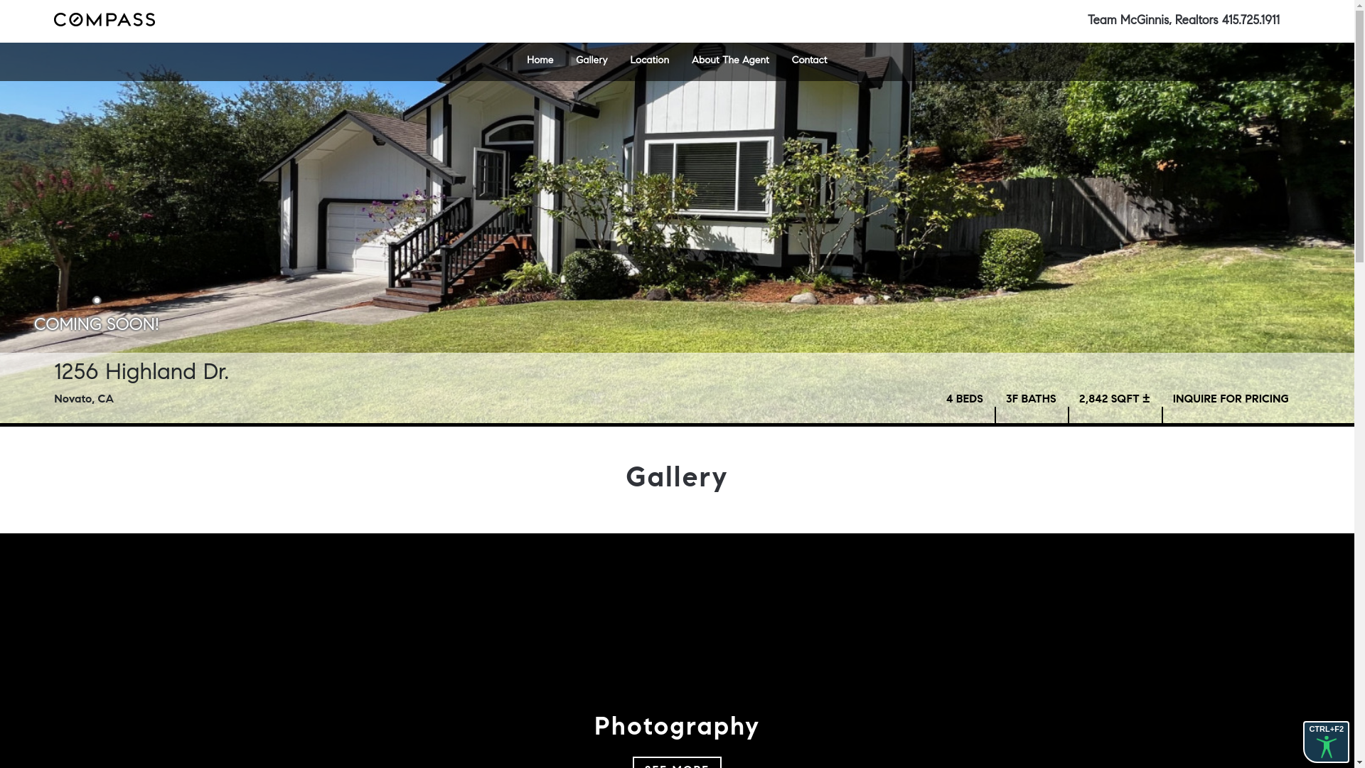 website screenshot of https://1256highland.com/