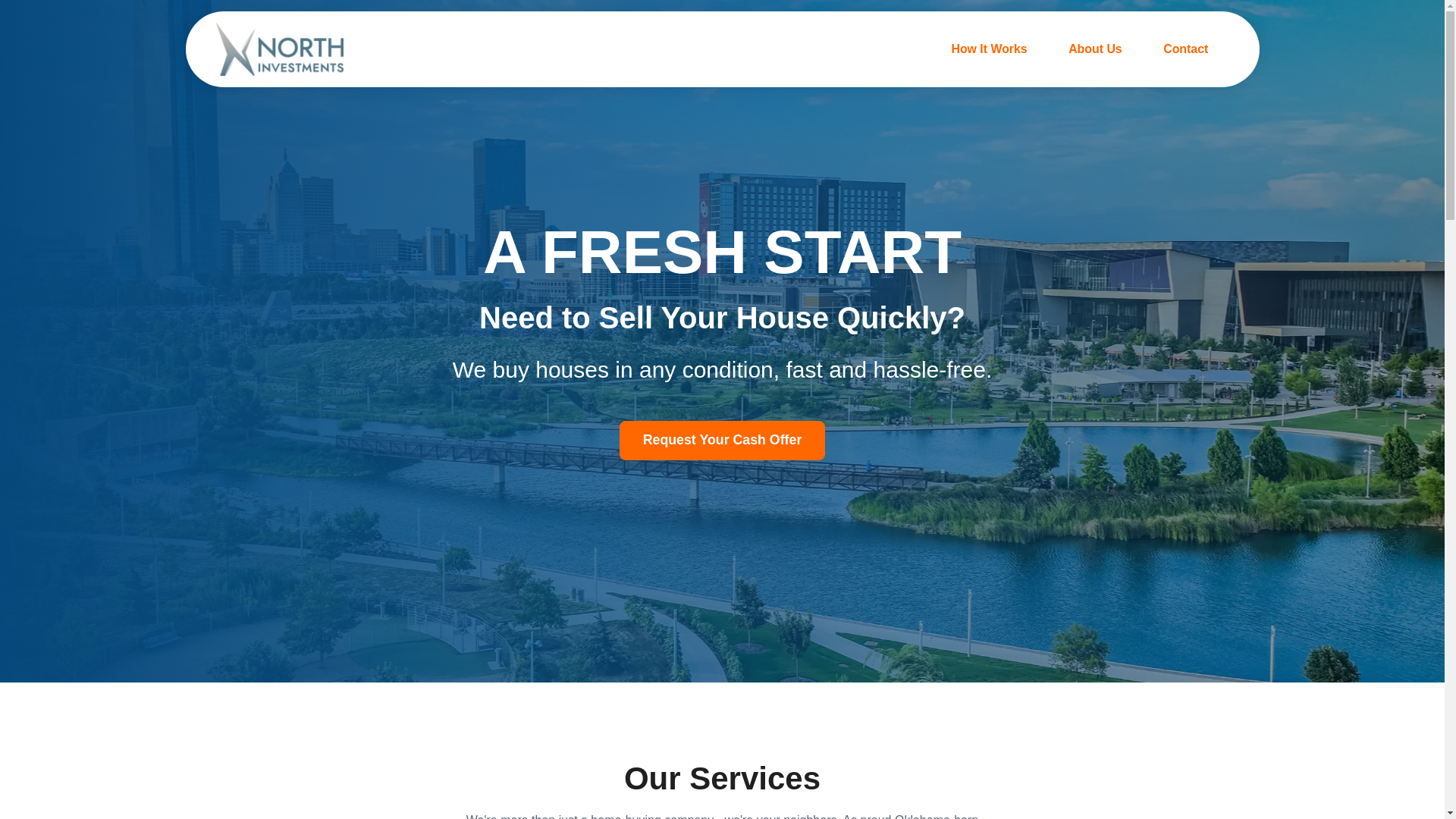 website screenshot of https://north-investments-project.pages.dev/