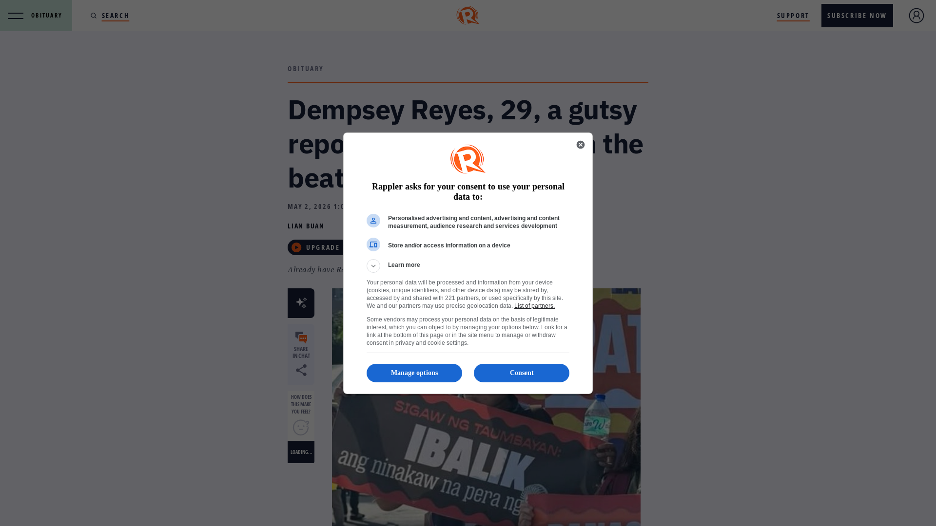website screenshot of https://www.rappler.com/people/obituary/dempsey-reyes-gutsy-journalist-inquirer/