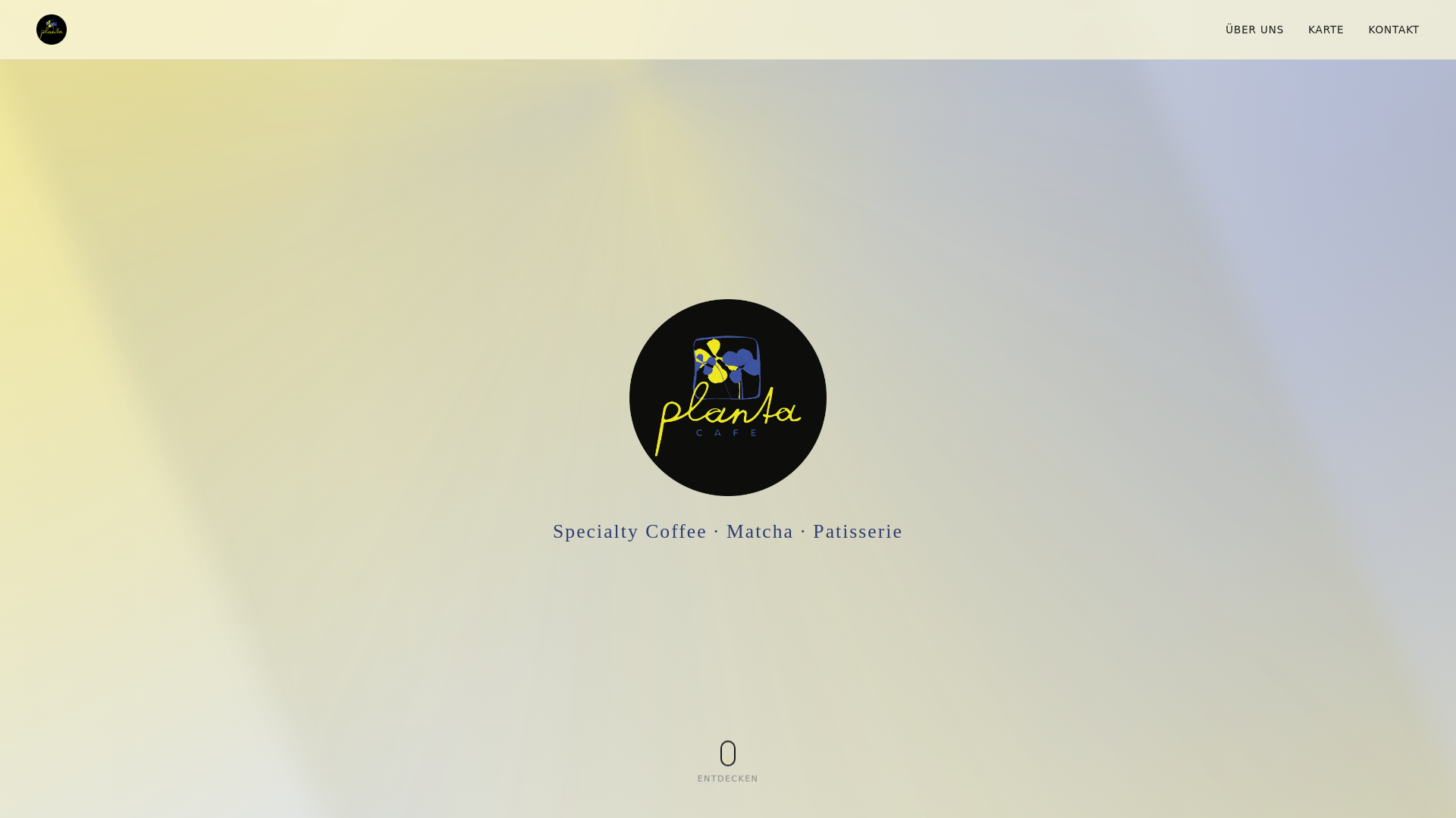 website screenshot of https://cafeplanta.pages.dev/