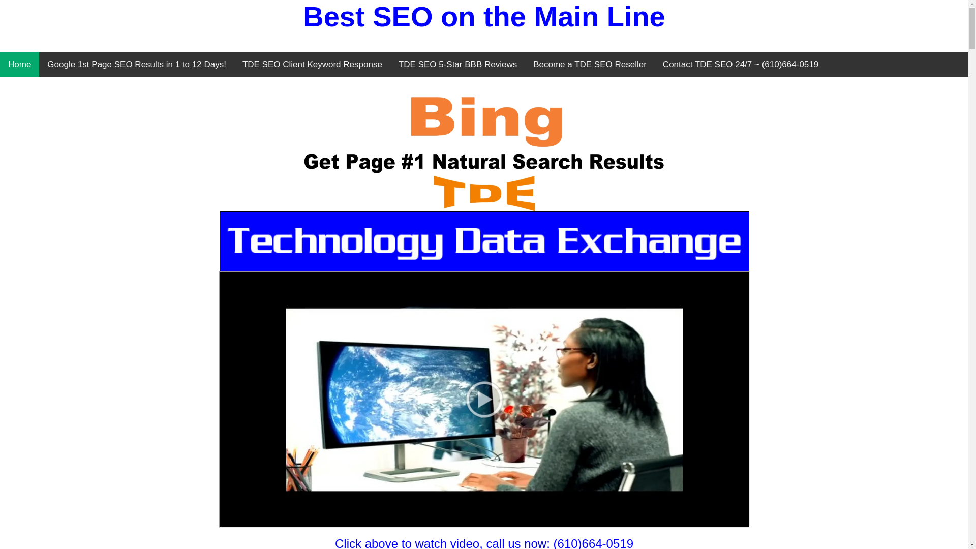 website screenshot of https://mainlinetelecommunications.com/