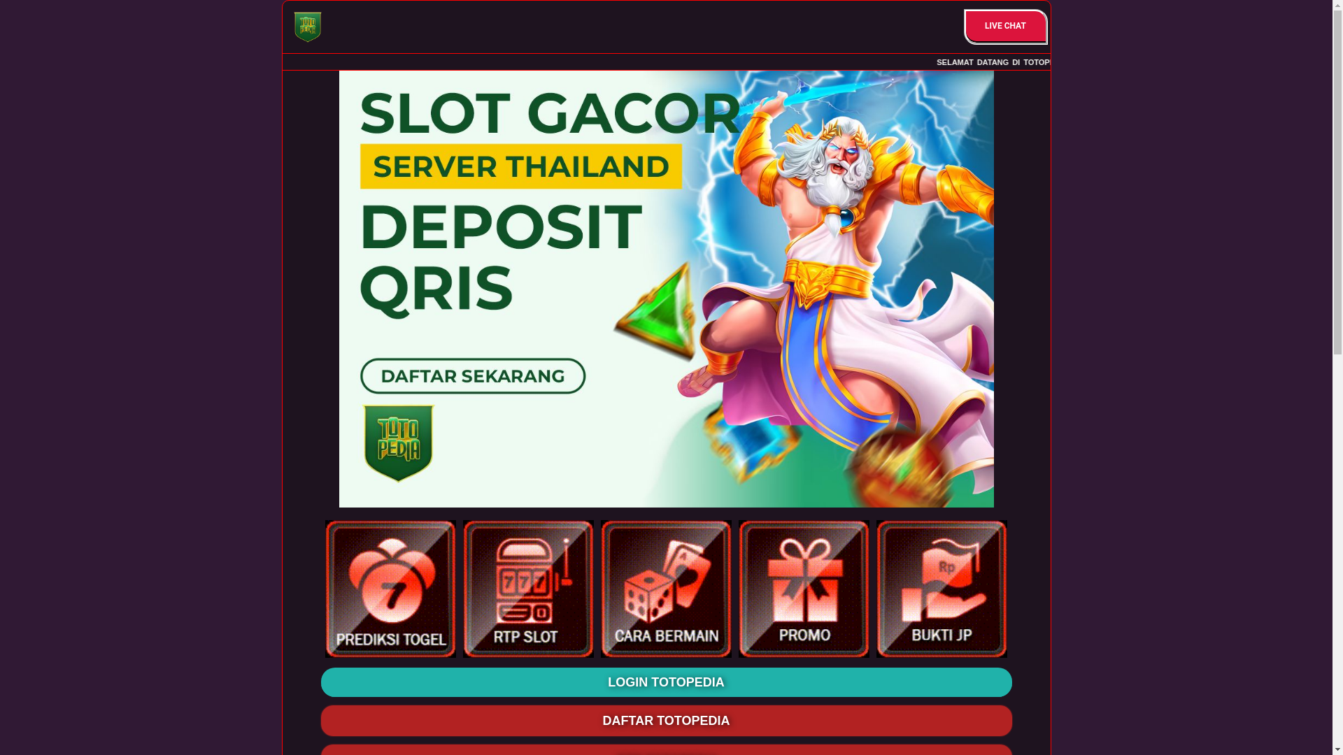 website screenshot of https://totopediamaxwin1.pages.dev/
