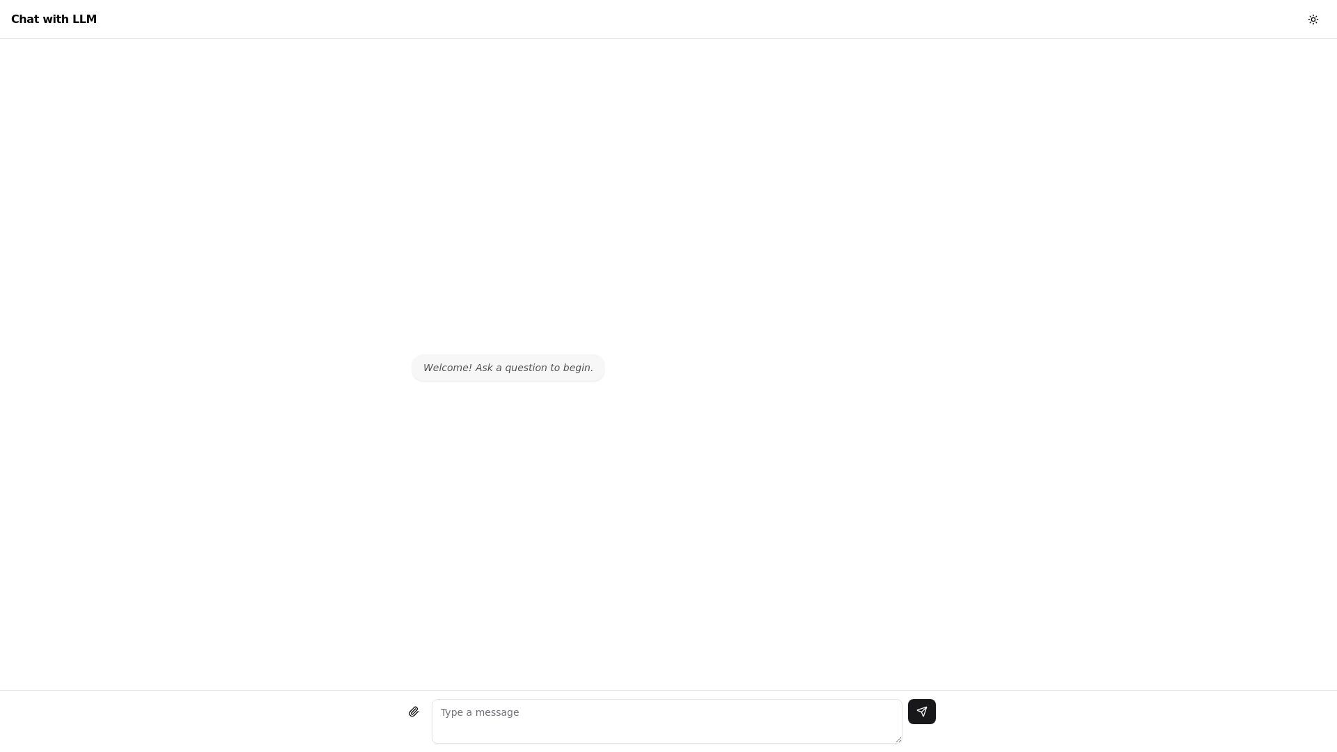 website screenshot of https://chat-with-llm.pages.dev/