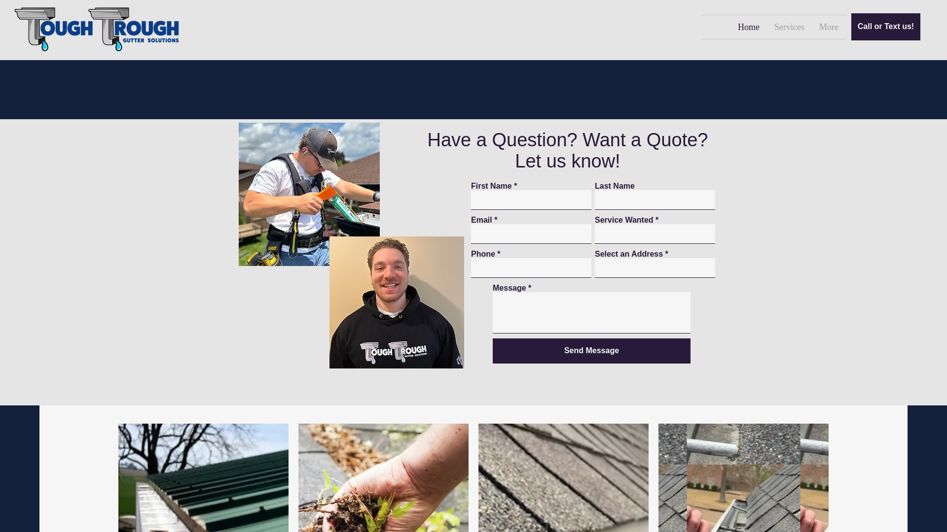website screenshot of https://tougheavestrough.ca/