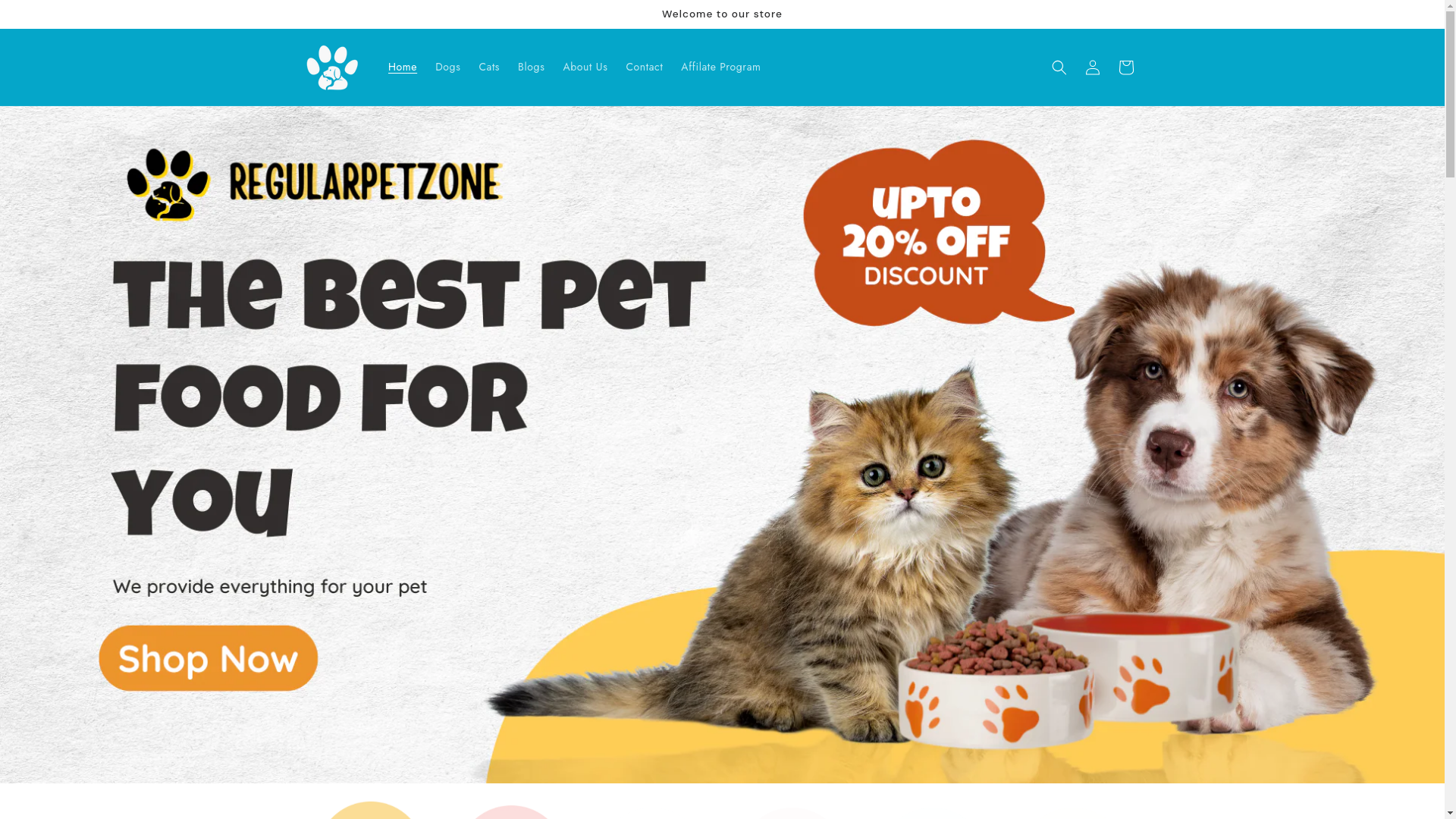 website screenshot of https://thecitypetshop.in/