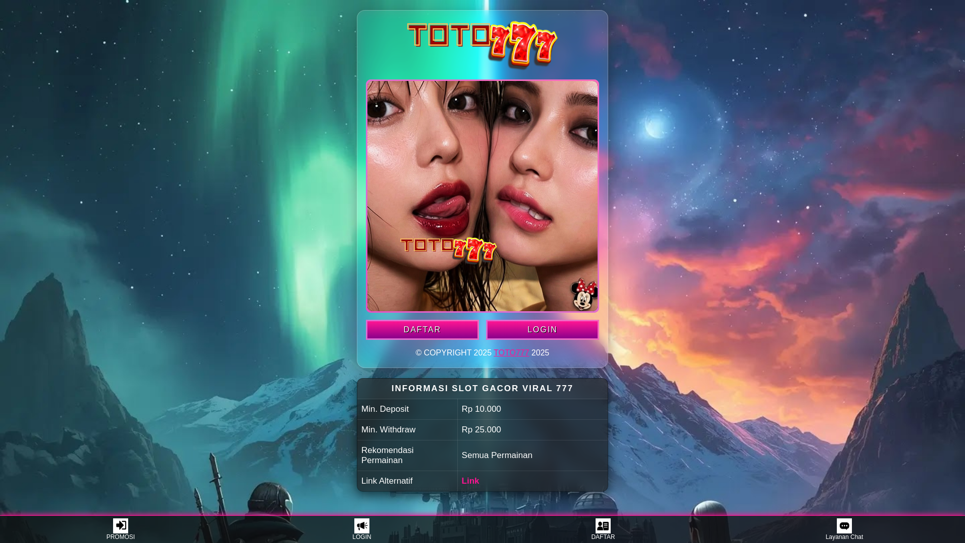 website screenshot of https://modaltamupend.pages.dev/