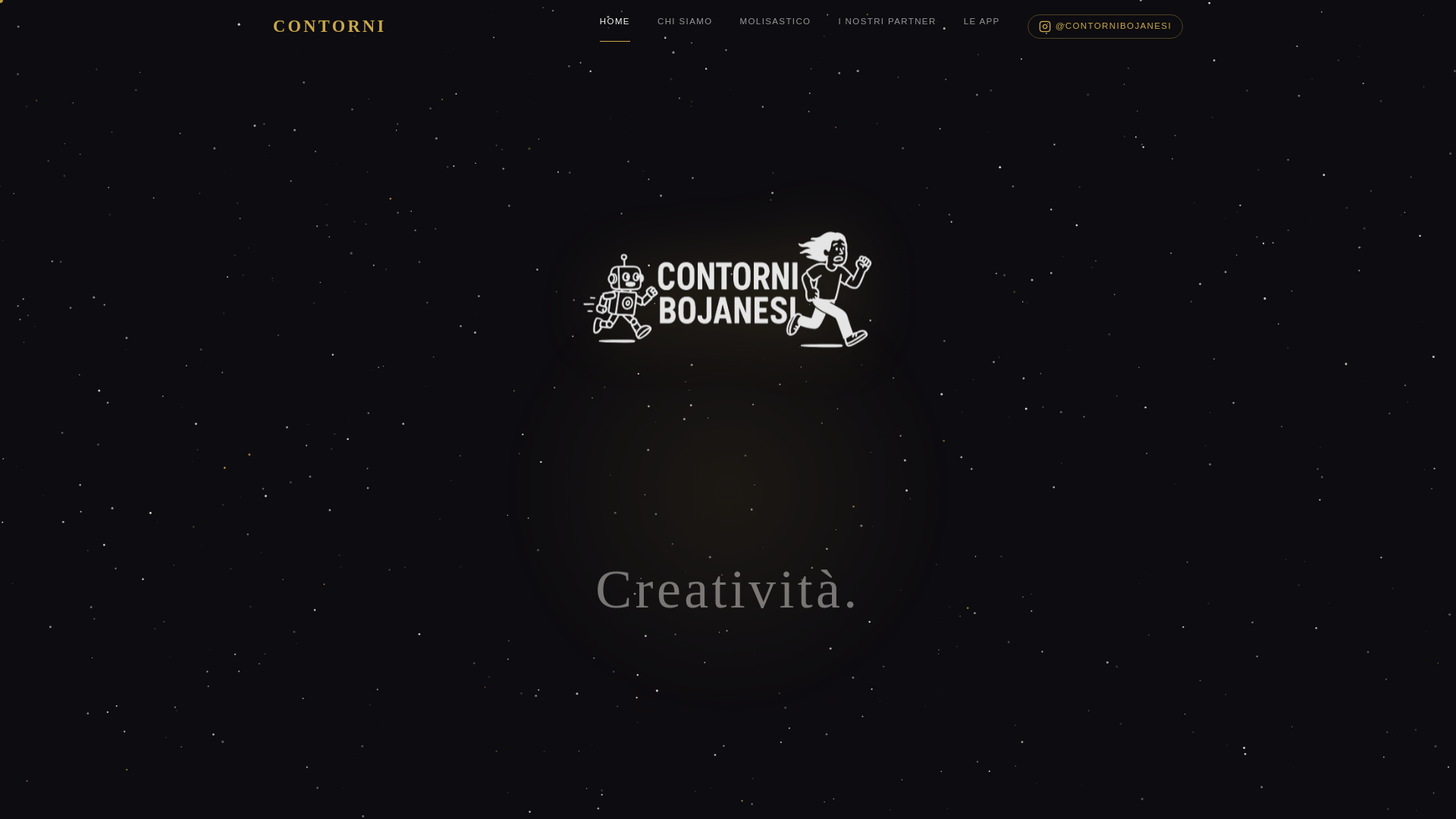 website screenshot of https://contorniitaliani.it/