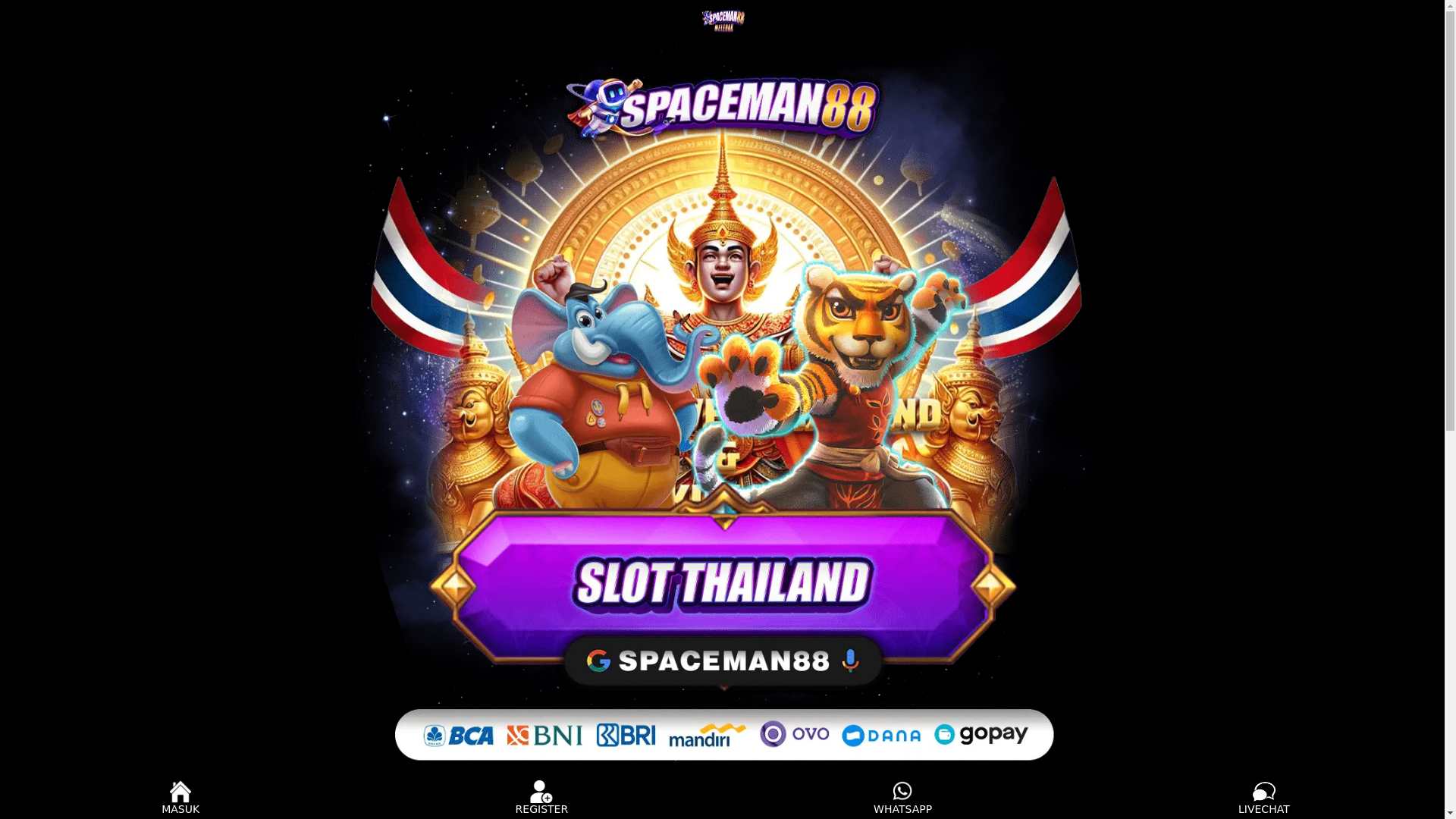 website screenshot of https://slot-gacor-rank-siji.pages.dev/