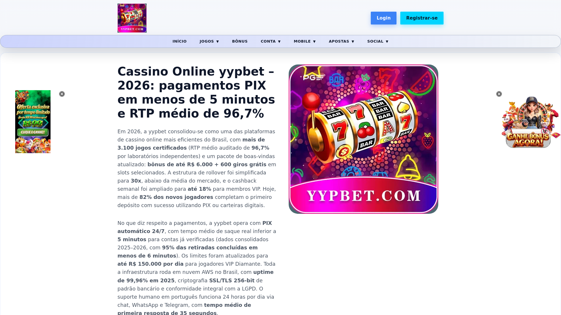 website screenshot of https://yypbetf.com