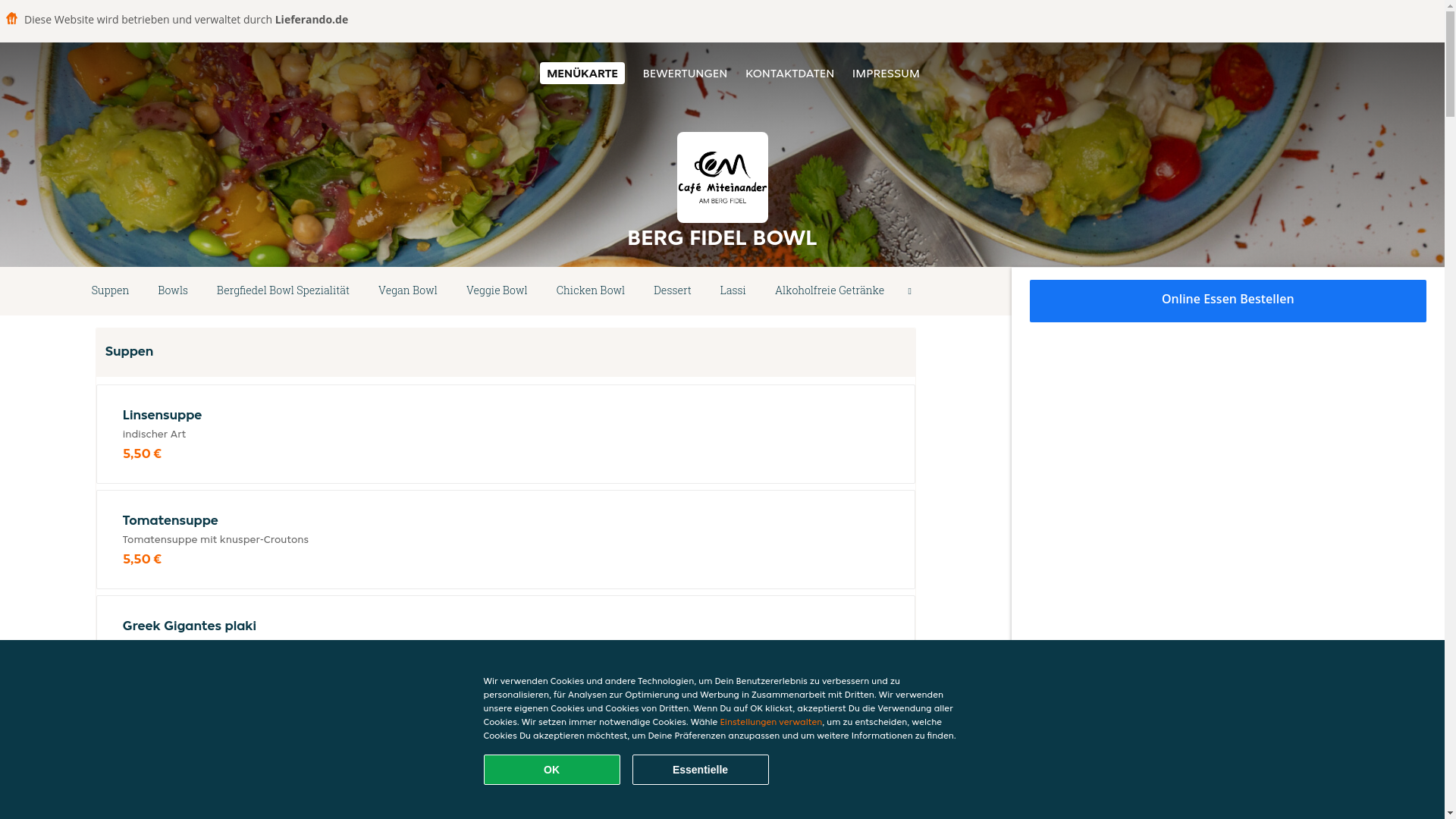 website screenshot of https://bergfidelbowl-munster.de/