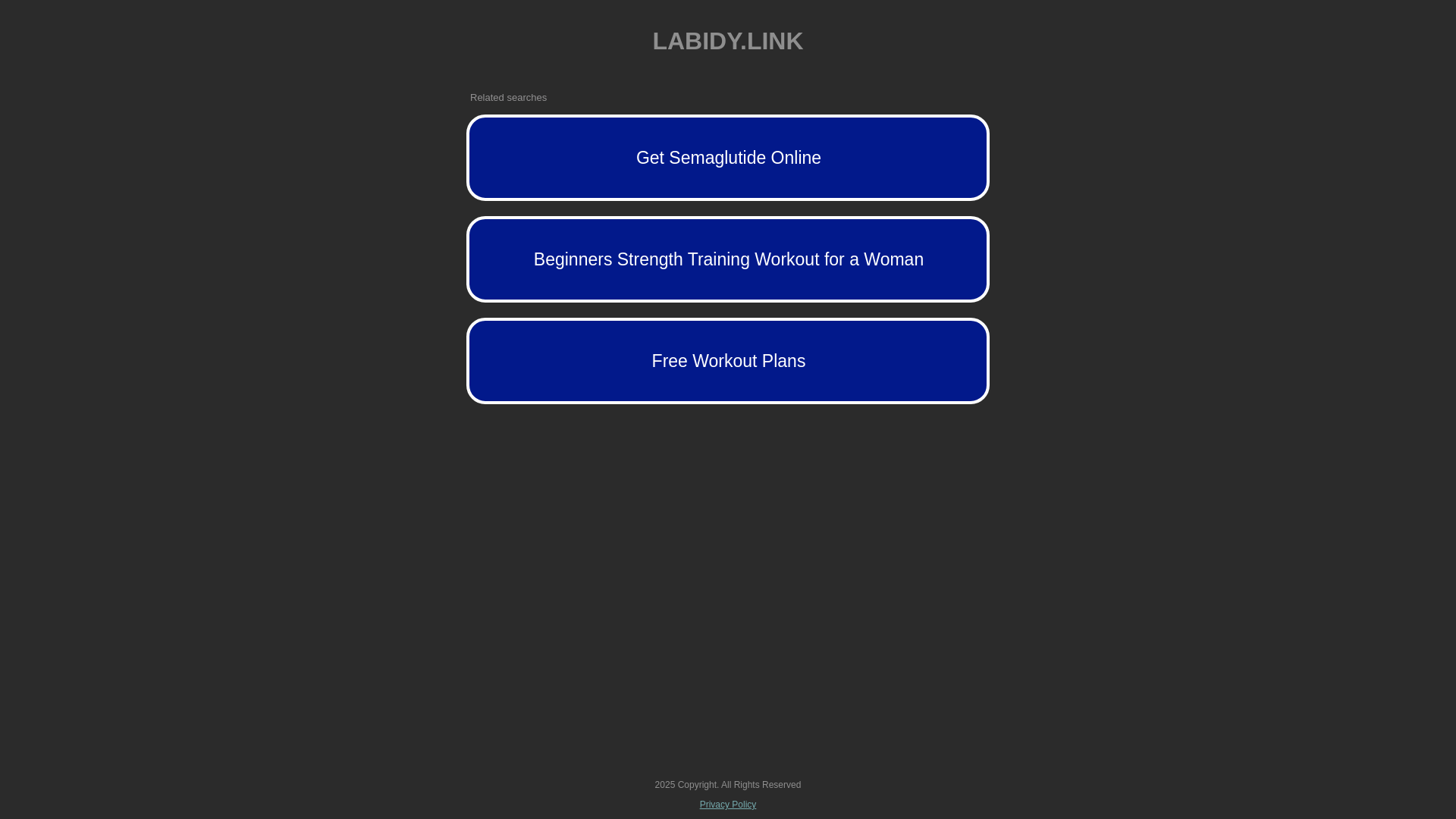 website screenshot of https://labidy.link/