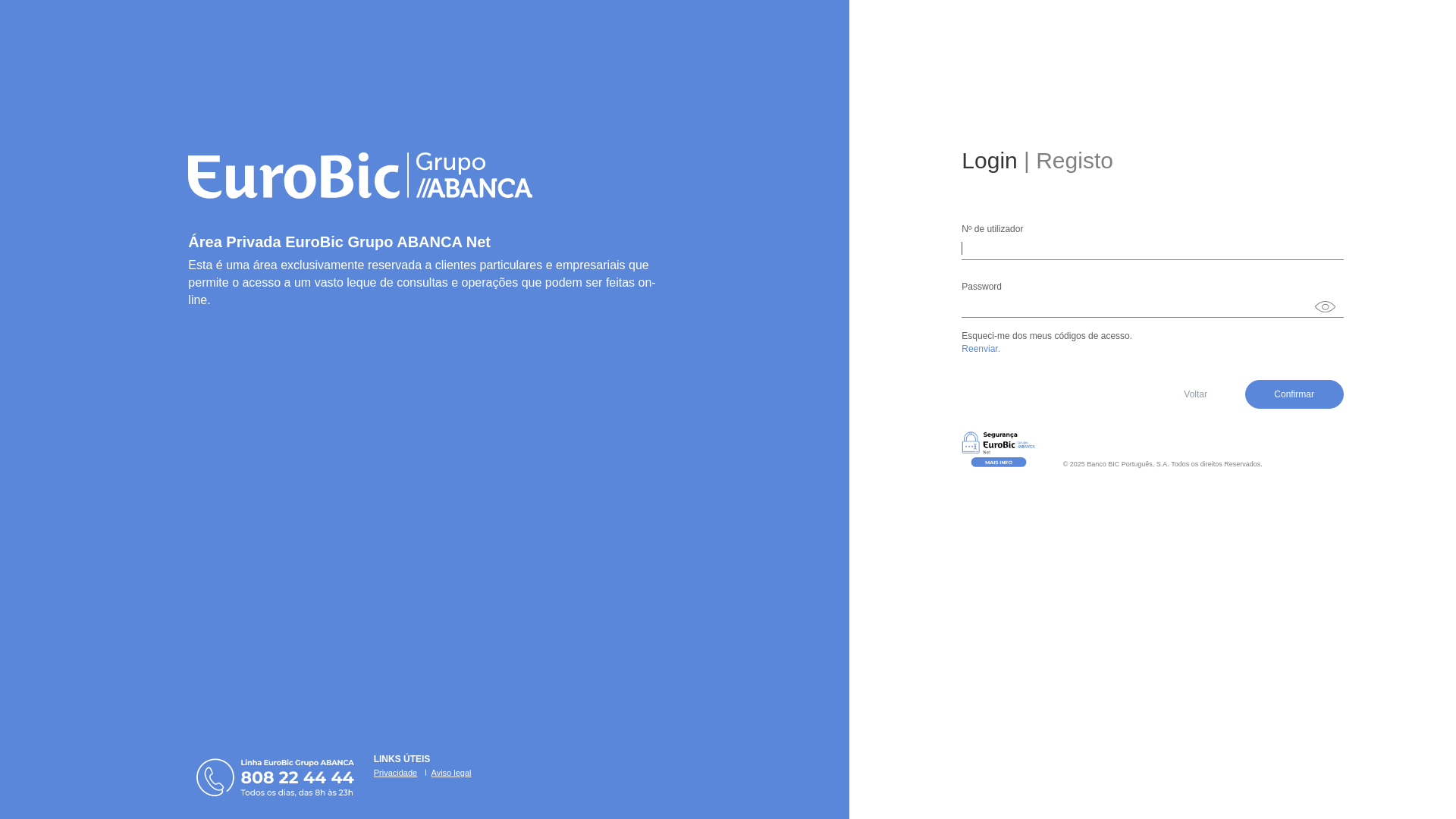 website screenshot of https://eurolbiicabanca.site/
