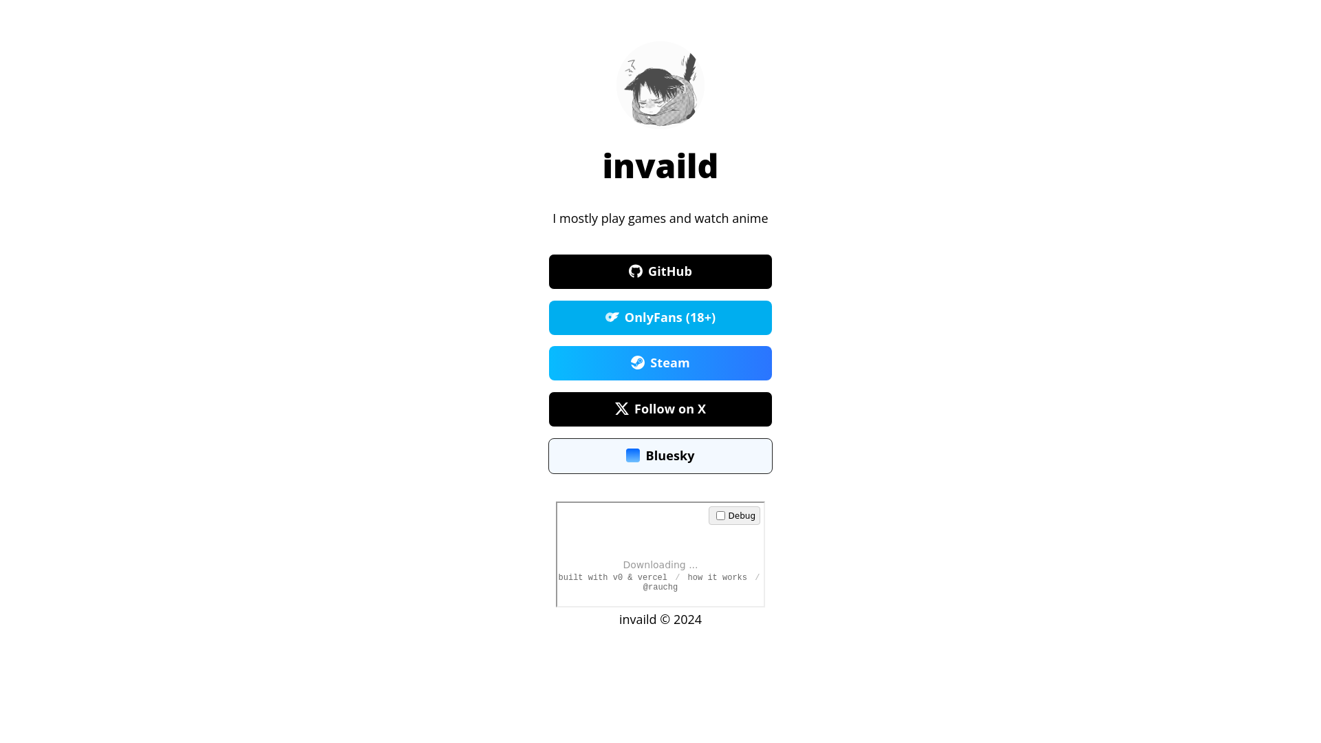 website screenshot of https://invaild-me-4rh.pages.dev/