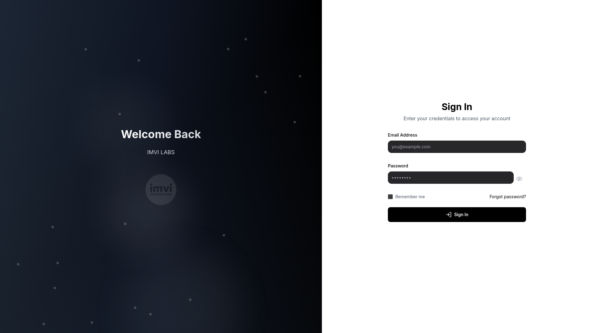 website screenshot of https://opticians-admin.pages.dev/