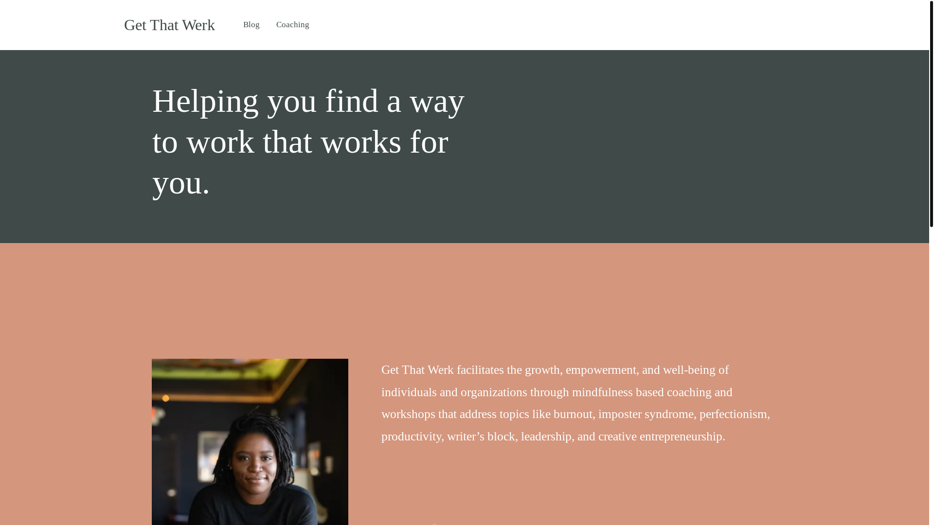 website screenshot of https://thrivingwithmindfulness.com/