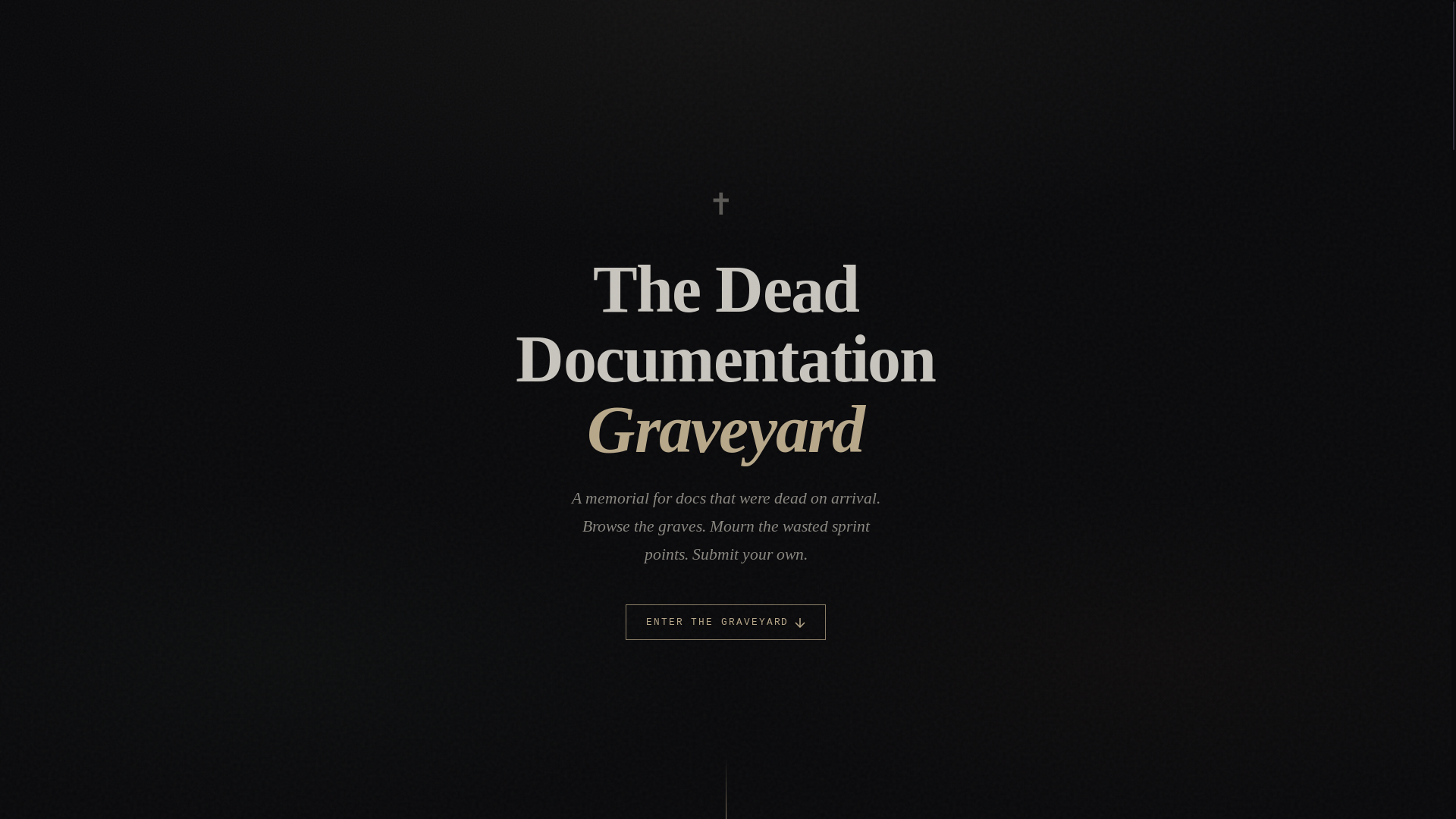 website screenshot of https://cairndata-graveyard.pages.dev/