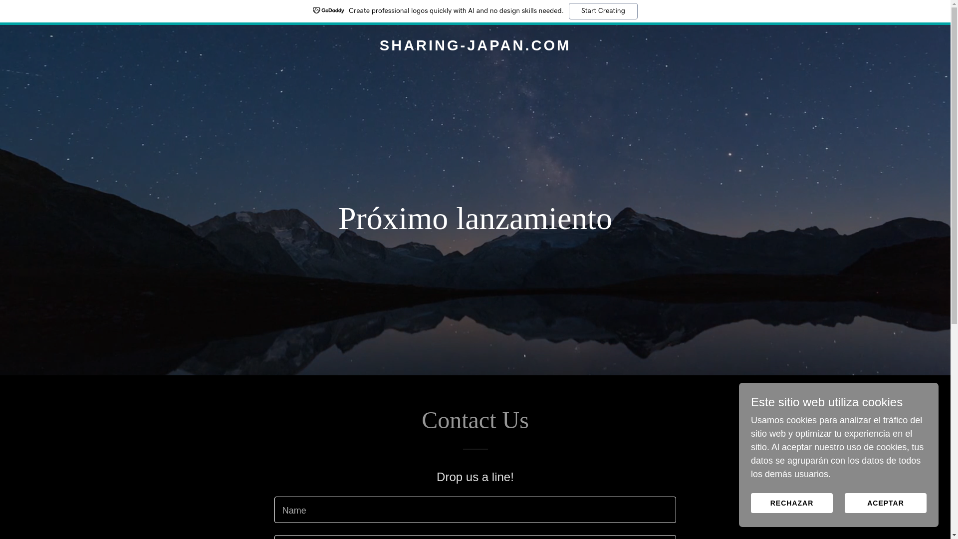website screenshot of https://sharing-japan.com/