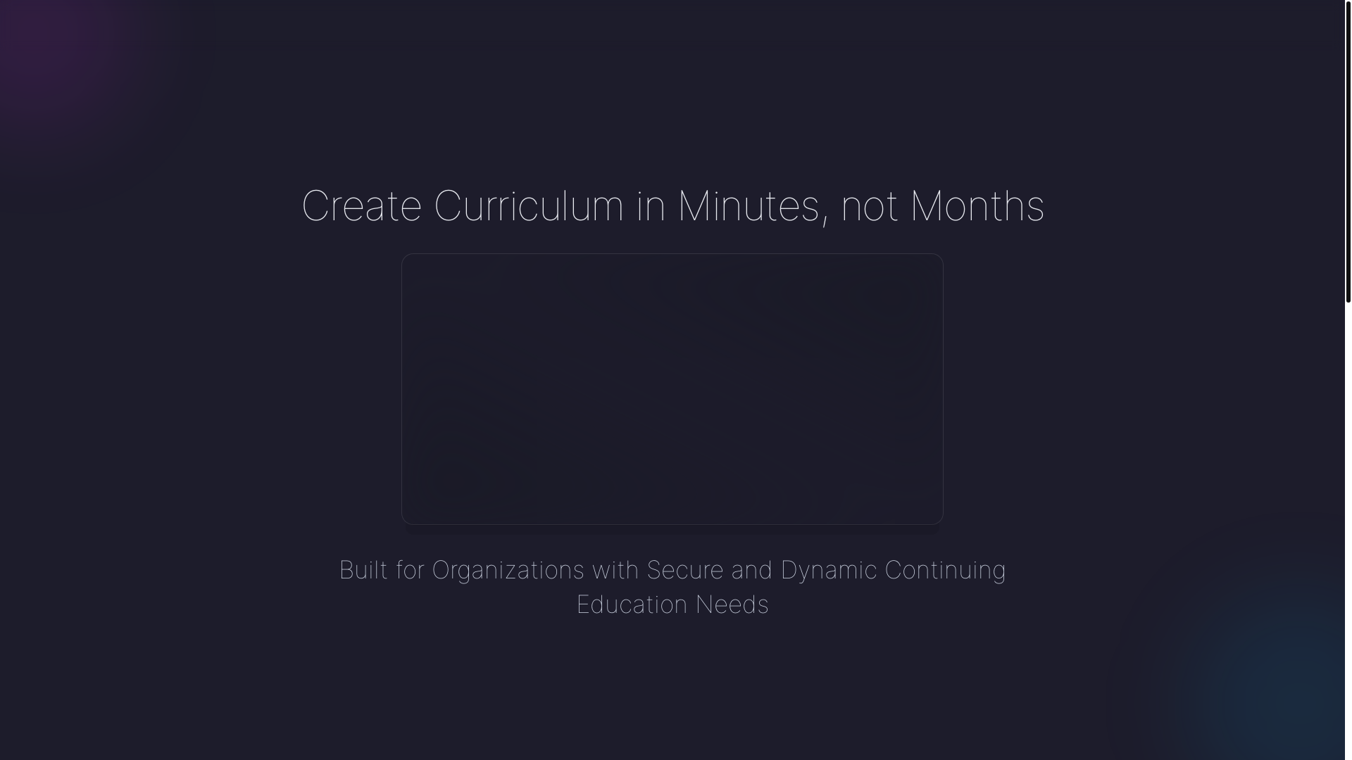 website screenshot of https://emberlearning.co/