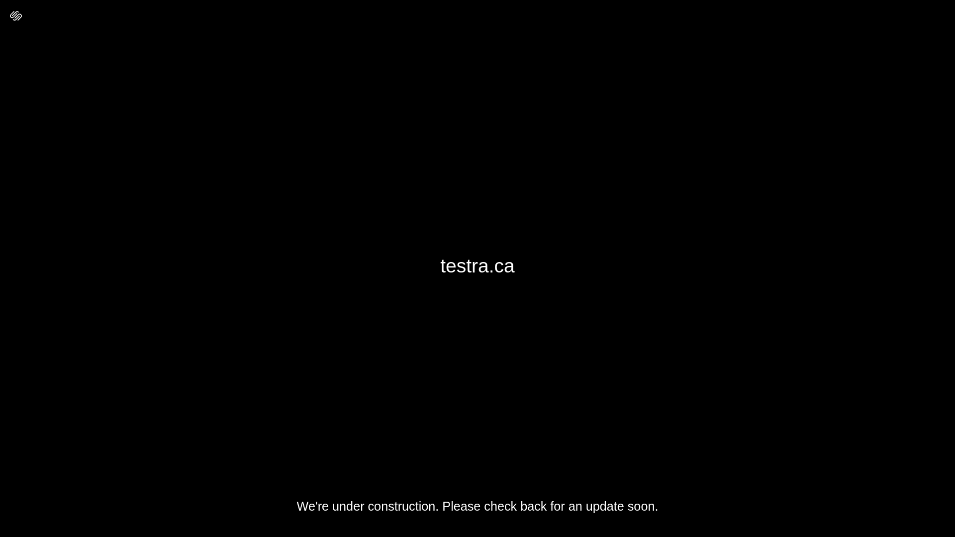 website screenshot of https://testra.ca/