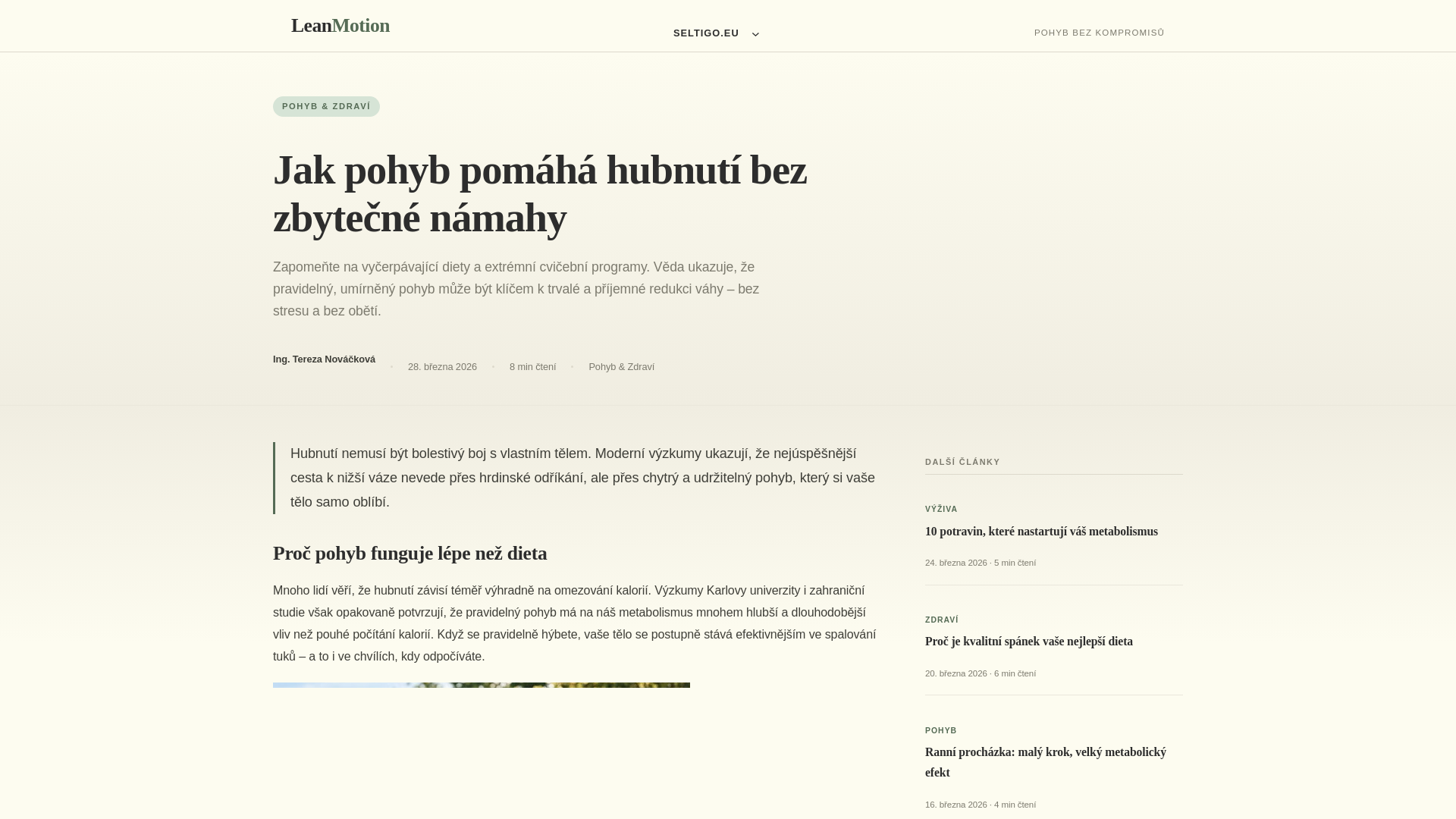 website screenshot of https://seltigo.eu