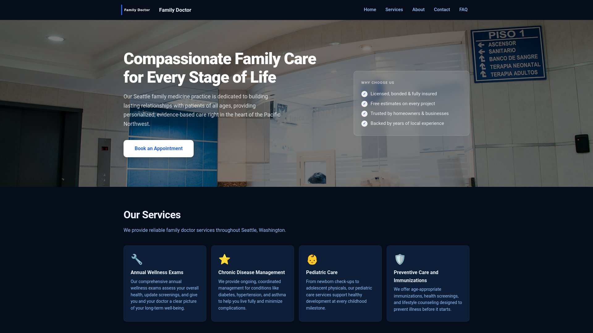 website screenshot of https://family-doctor-seattle-washington.pages.dev/