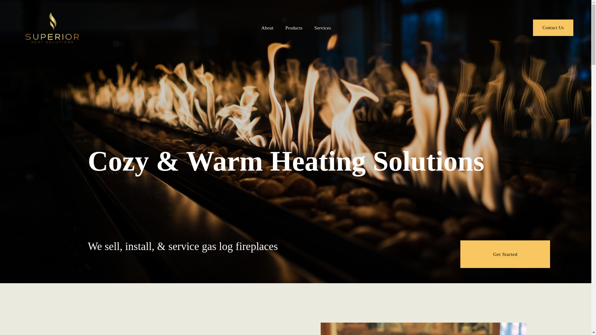 website screenshot of https://superiorheatsolutions.com/