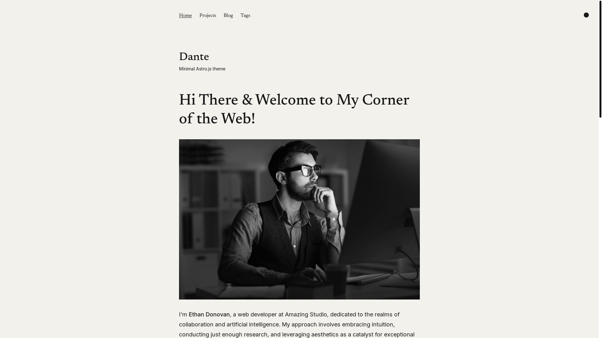 website screenshot of https://lucidmarginalia.com/