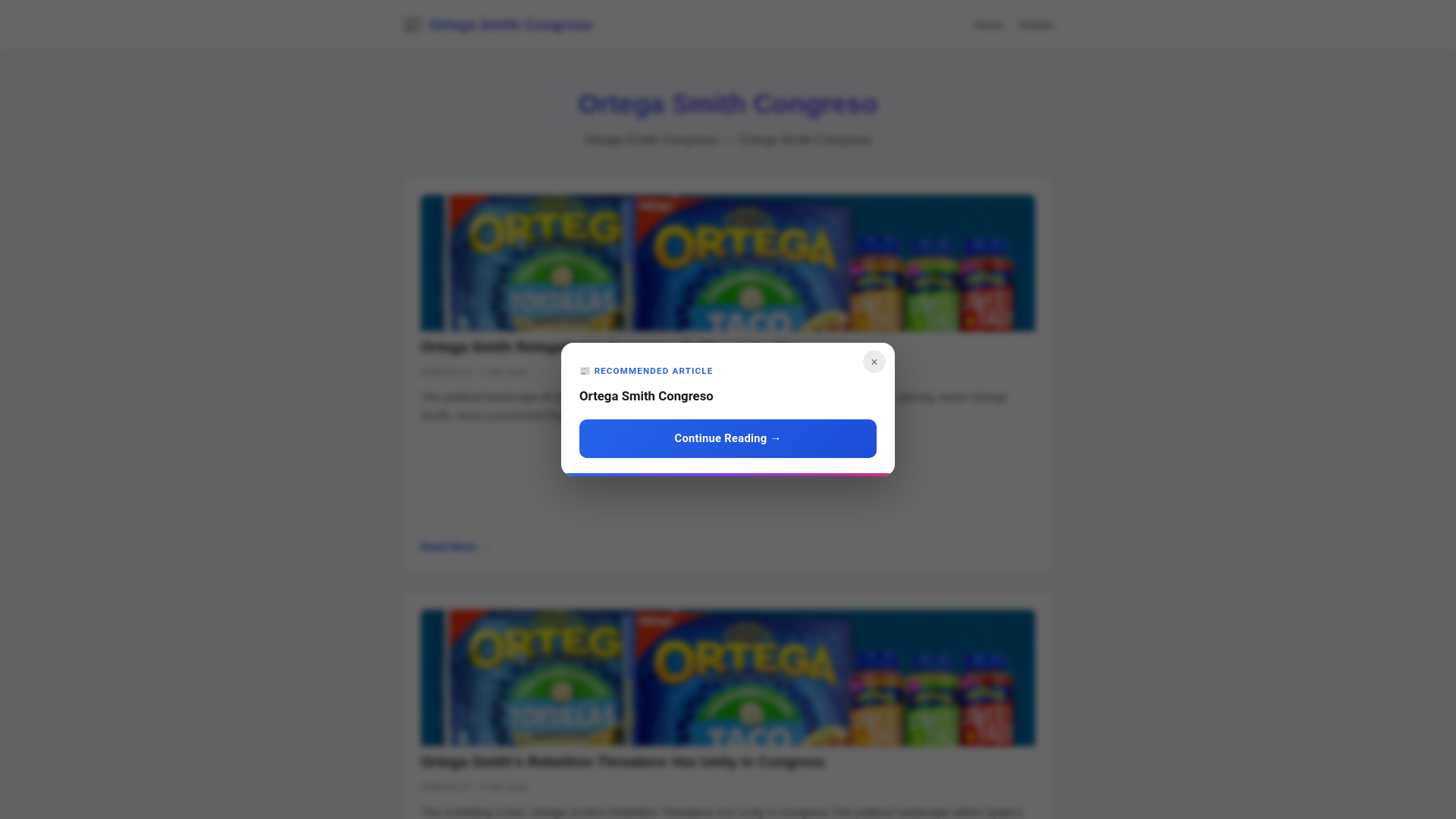 website screenshot of https://ortega-smith-congreso.pages.dev/