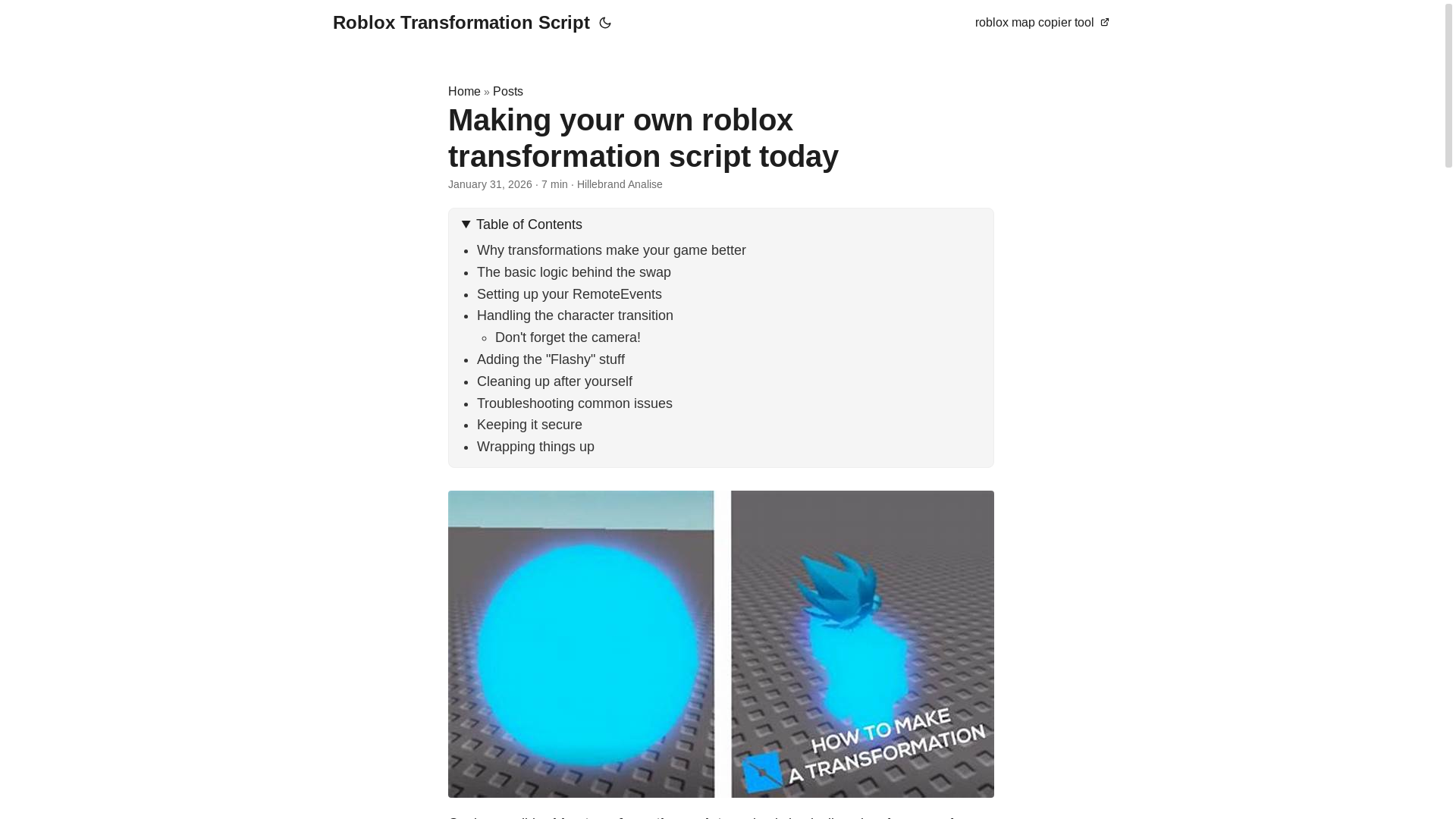 website screenshot of https://roblox-transformation-script.pages.dev/