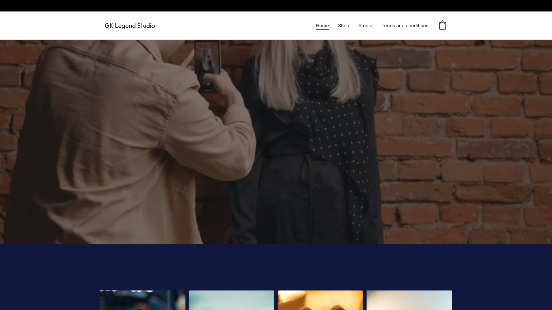 website screenshot of https://pathfoundgk.com/