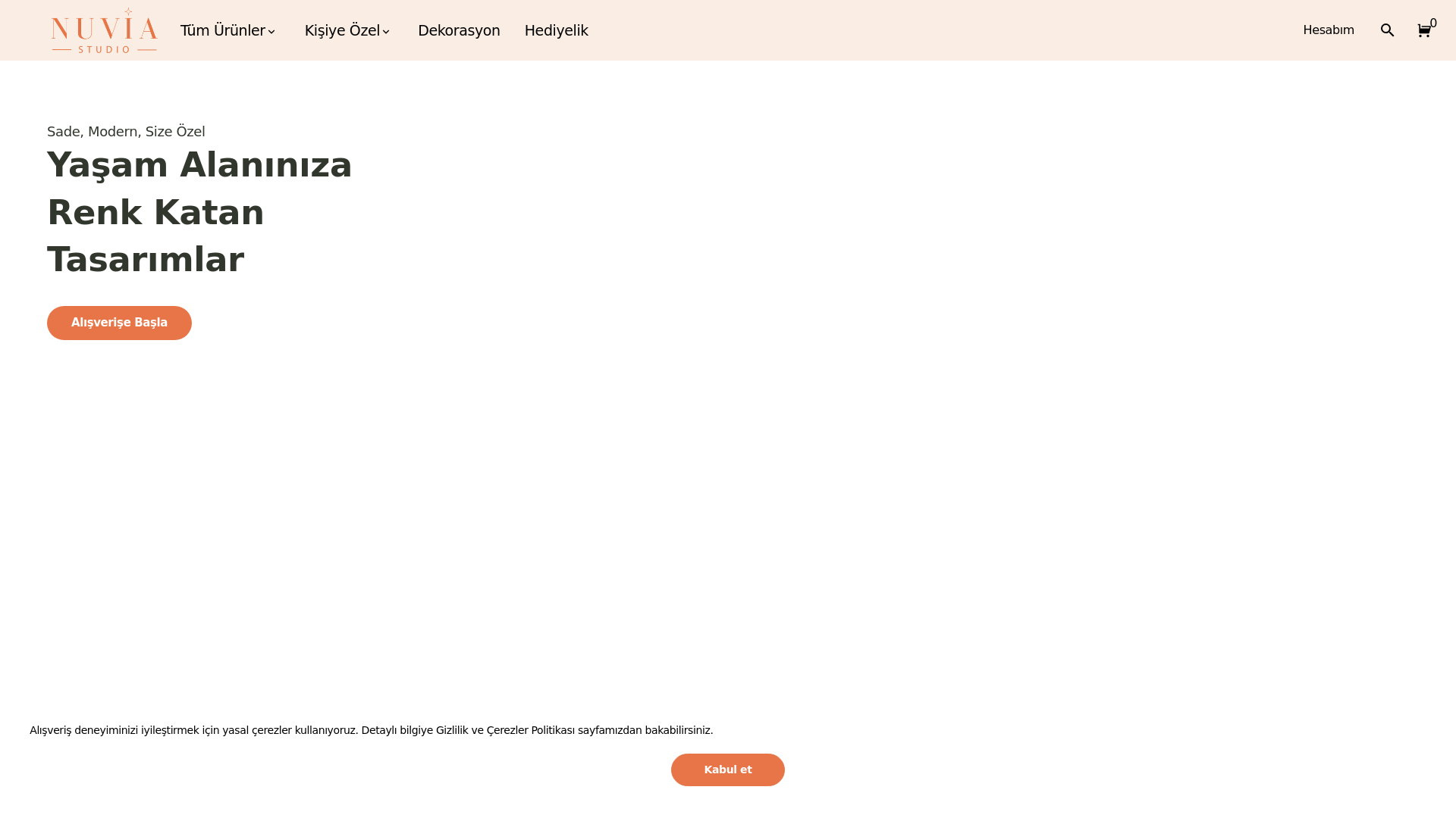 website screenshot of https://nuviastudio.co/