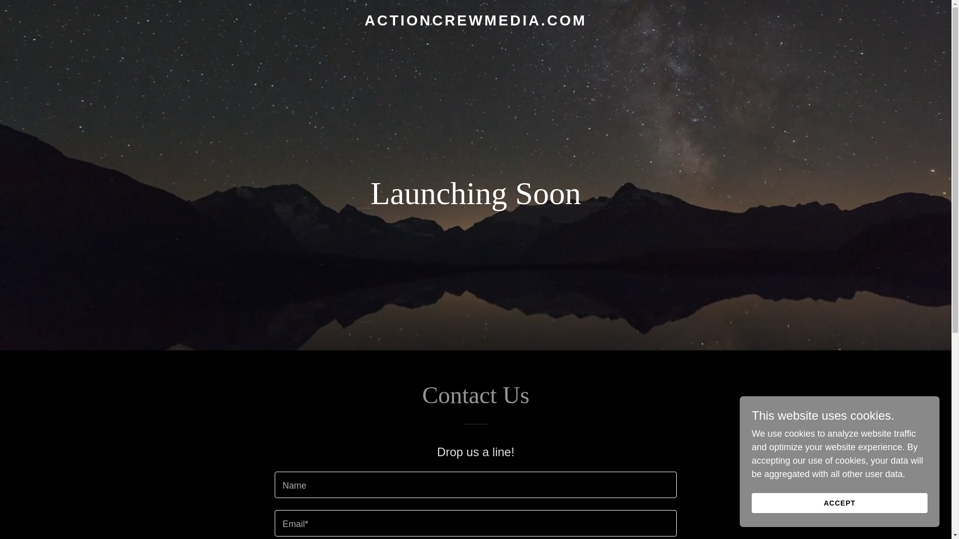 website screenshot of https://actioncrewmedia.com/