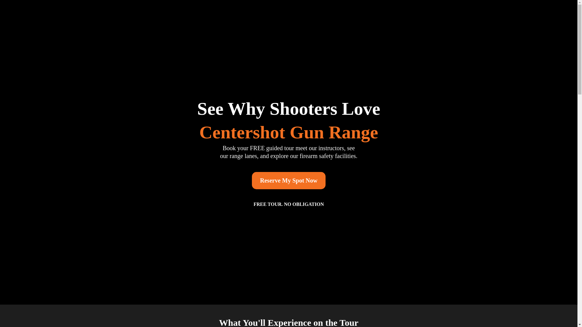 website screenshot of https://joincentershot.com/