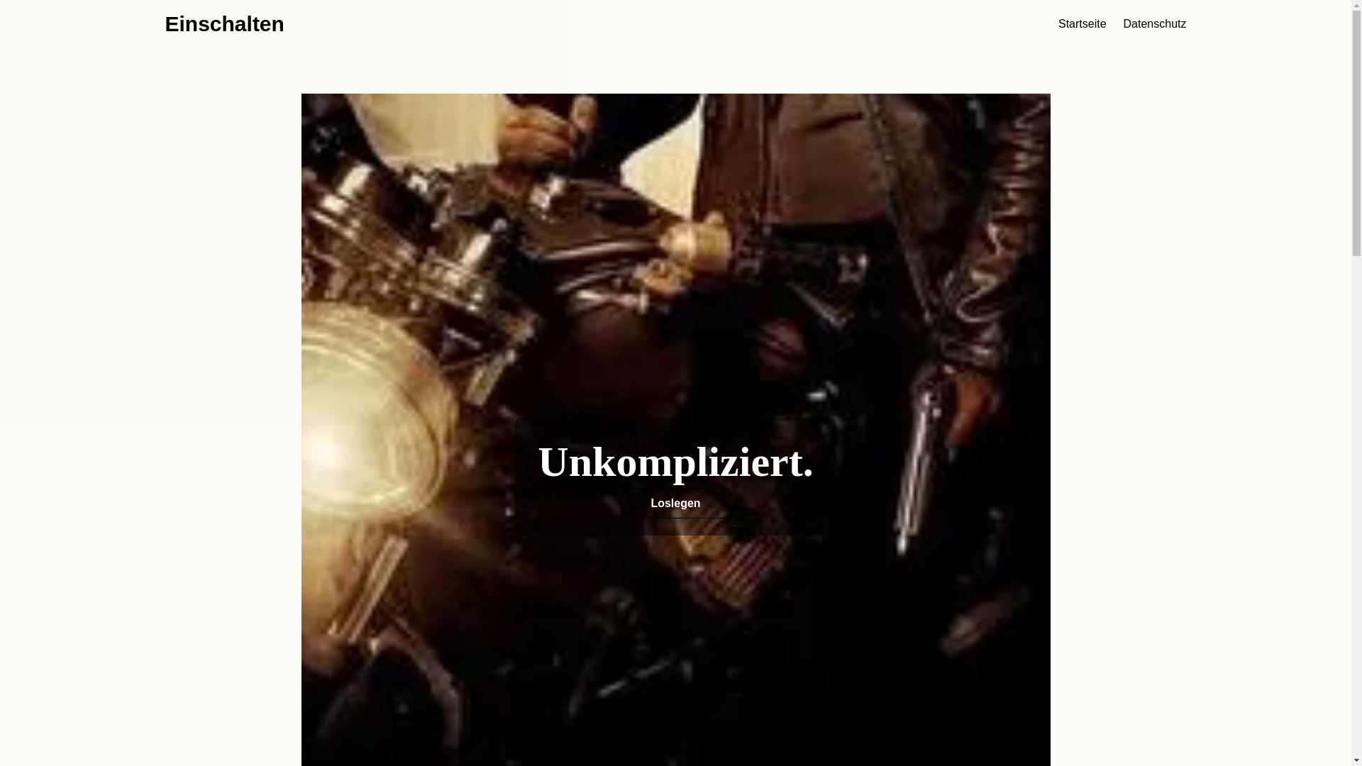 website screenshot of https://einschalten-tral.pages.dev/