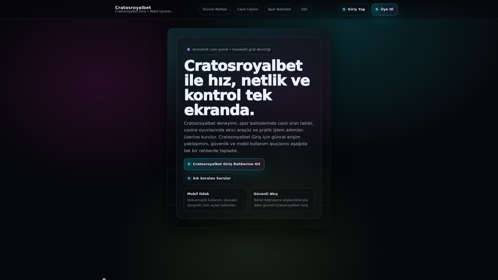 website screenshot of https://tr.cratosroyalbetgir8.vip