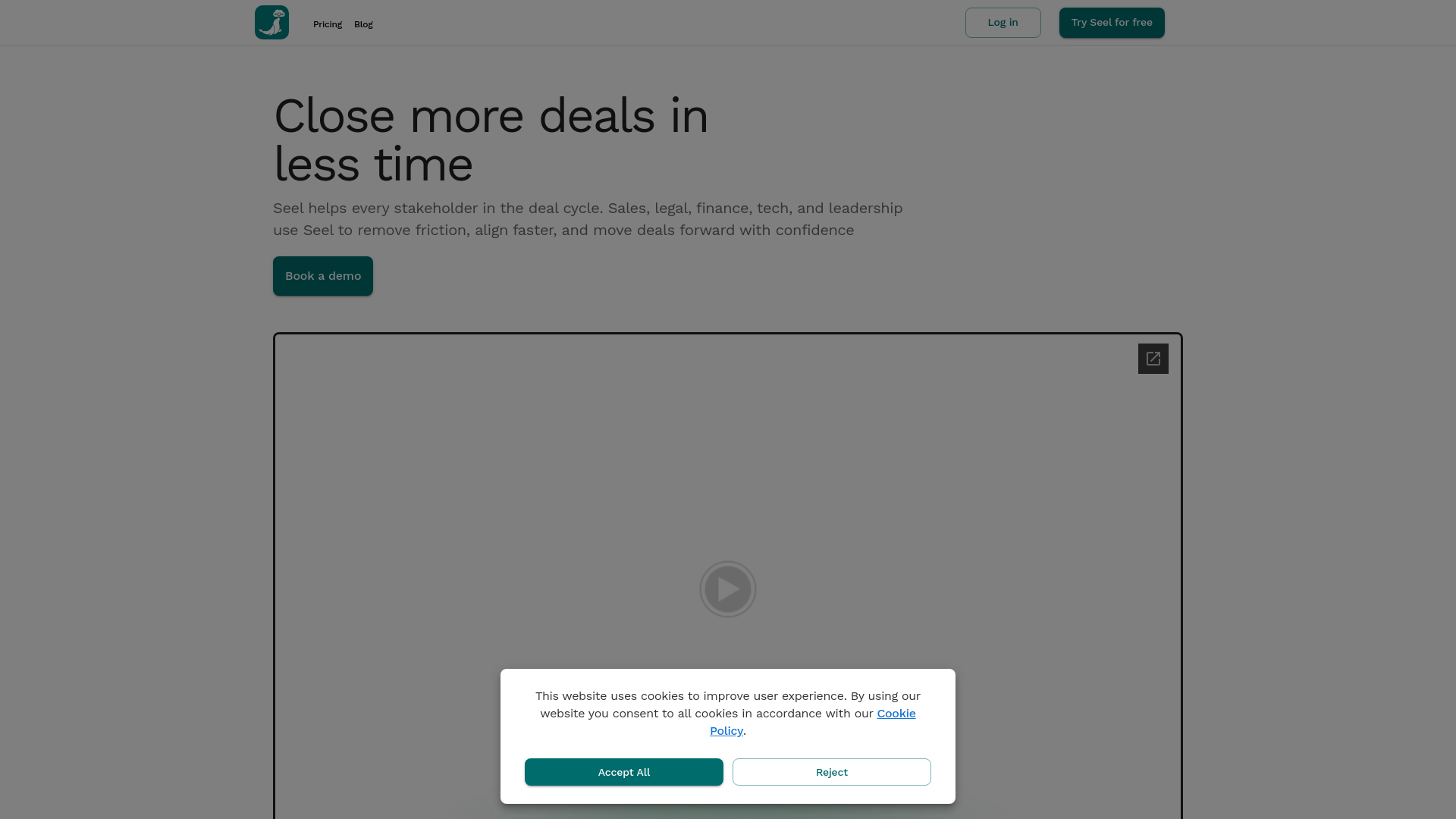 website screenshot of https://quickseelhq.com/