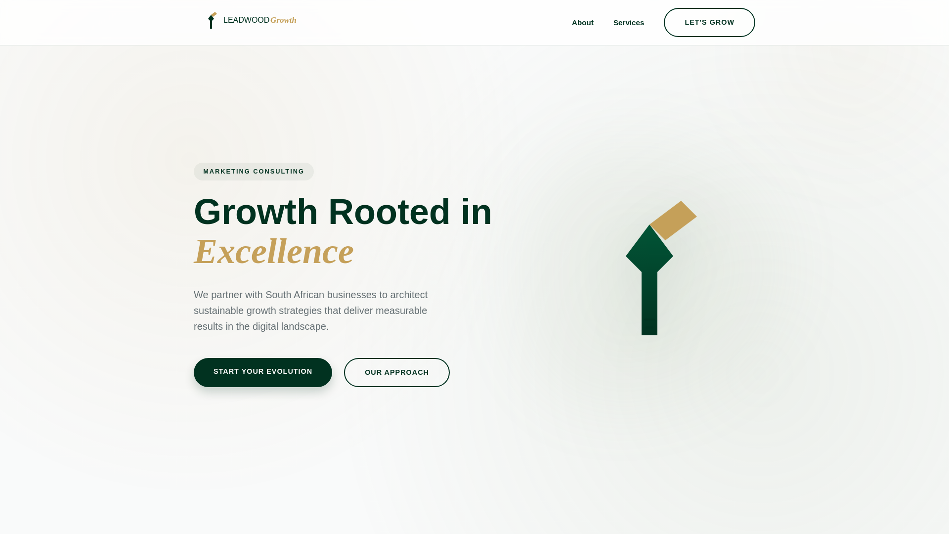 website screenshot of https://leadwood-growth.pages.dev/