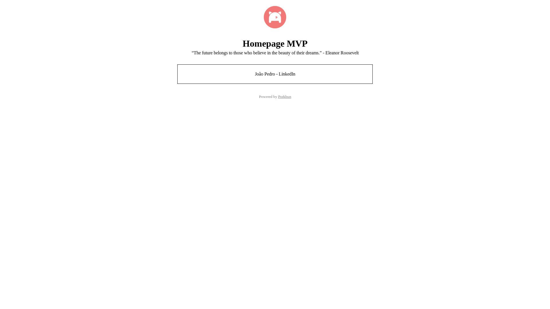 website screenshot of https://carvalho.page/