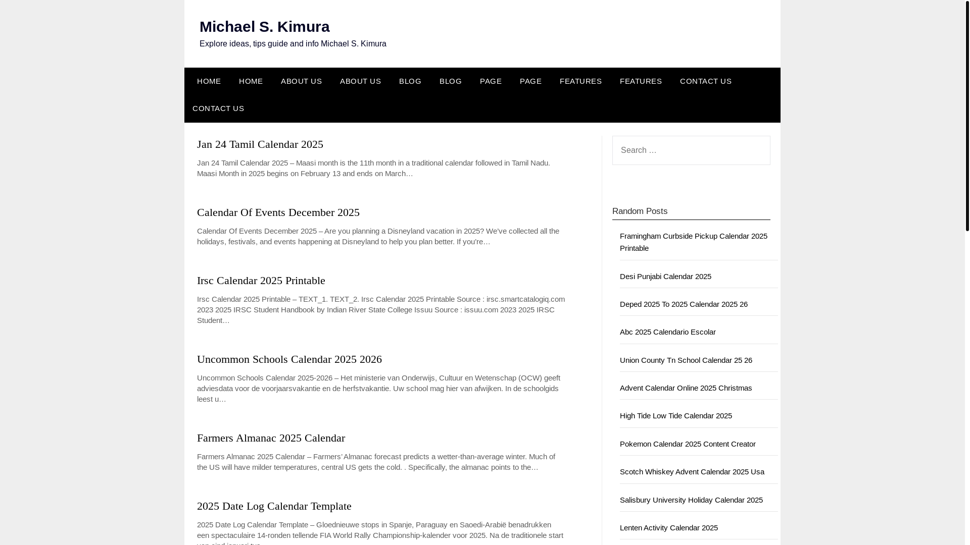 website screenshot of https://michaelskimura.pages.dev/